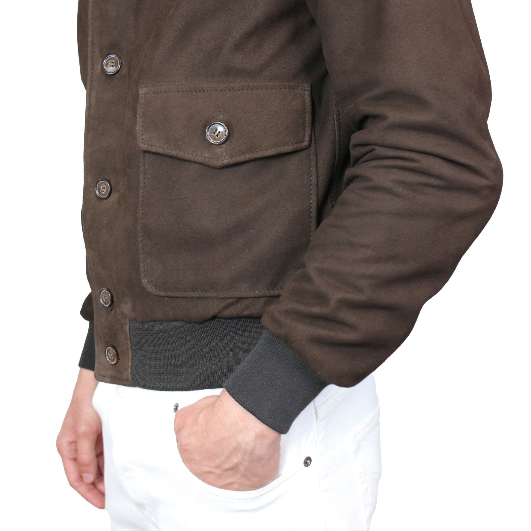 98PSUMA chaqueta bomber de cuero