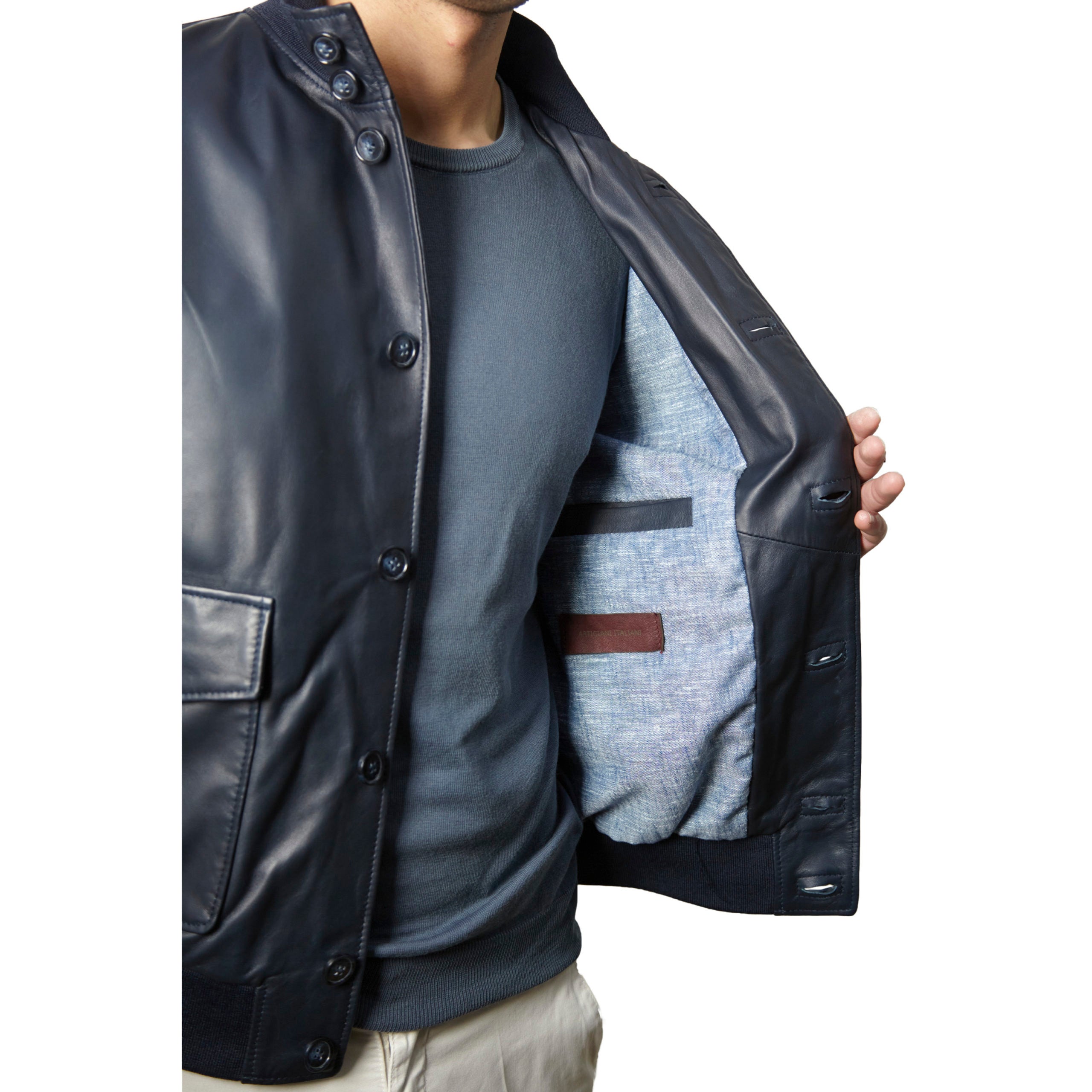Veste en cuir 98PTABL