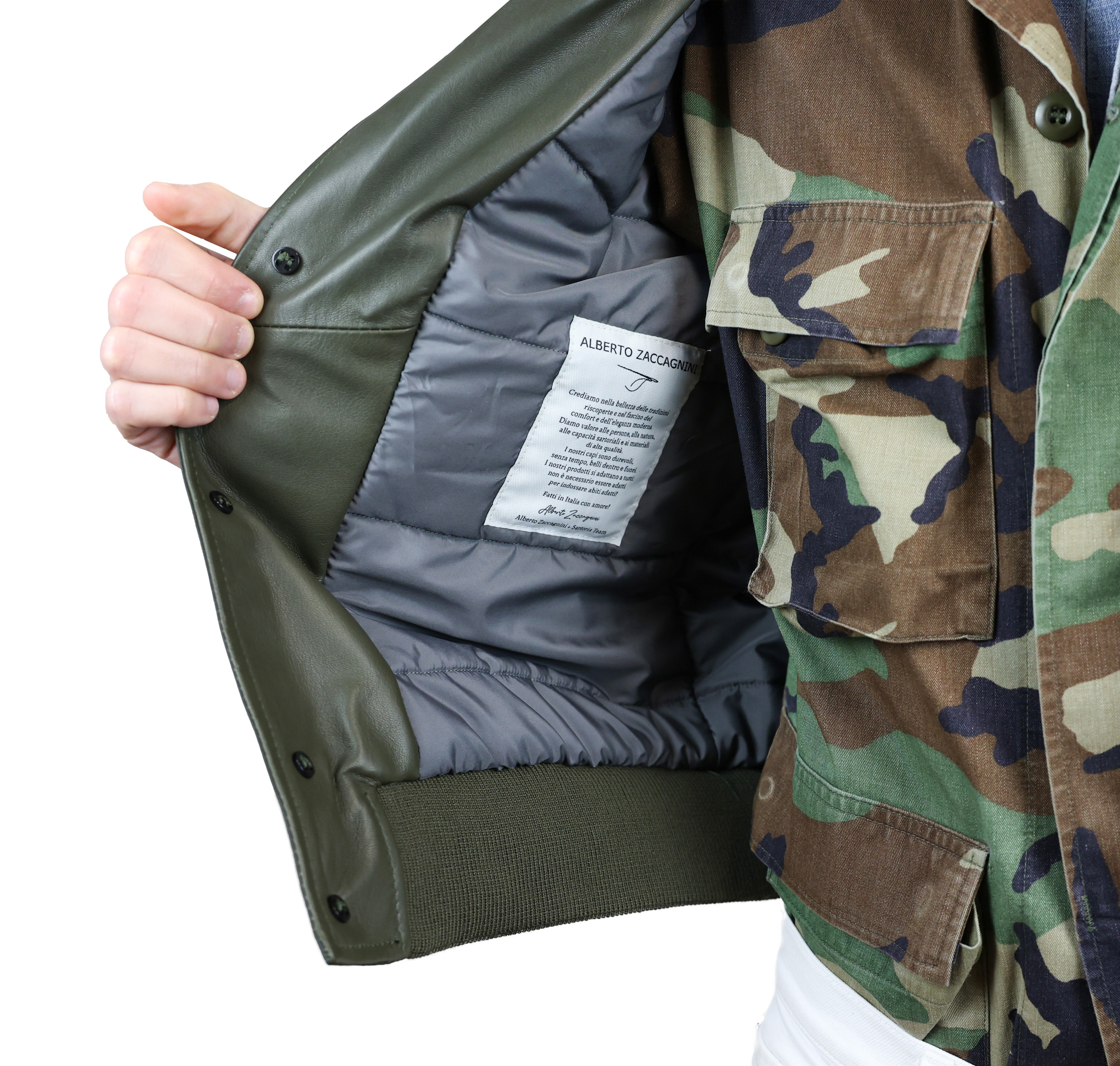 Veste en cuir 98LNAGR