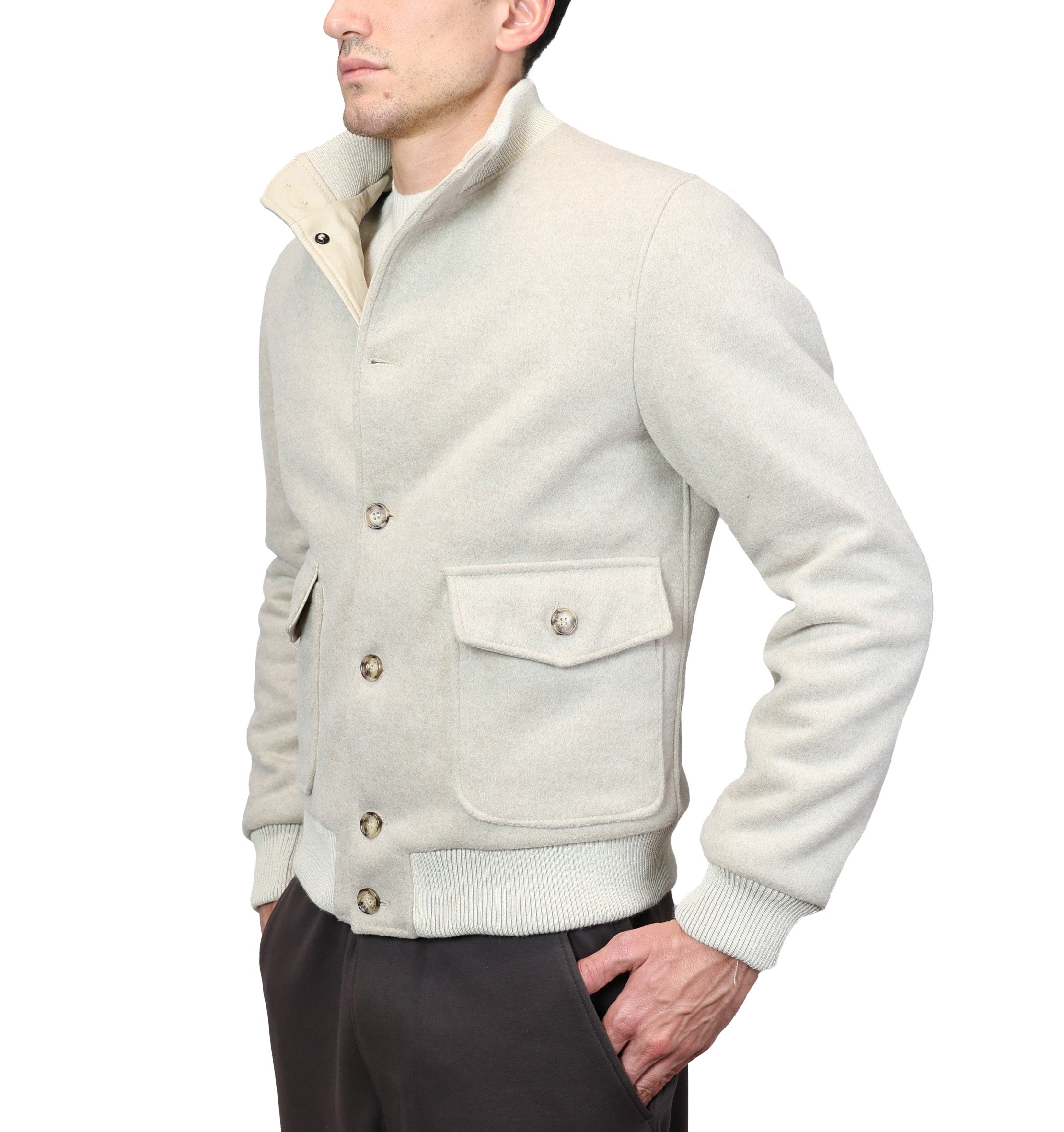 Leather bomber 98TEXOL