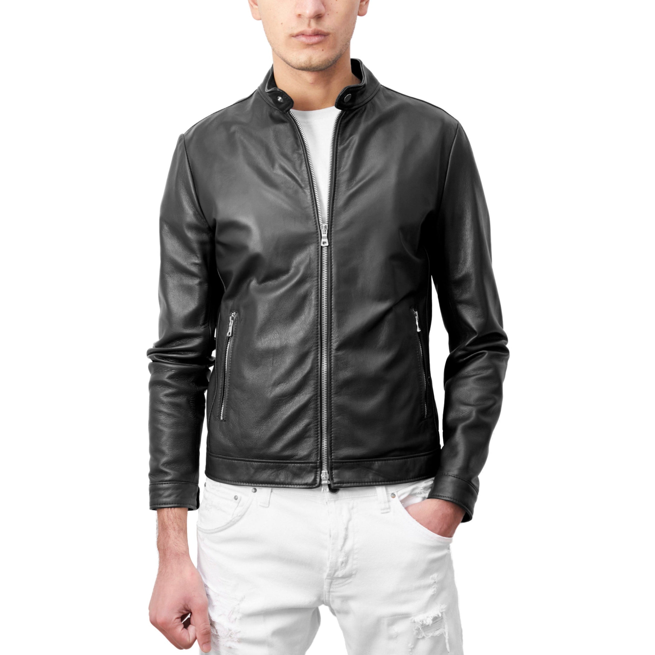 Leather biker 97PNANE