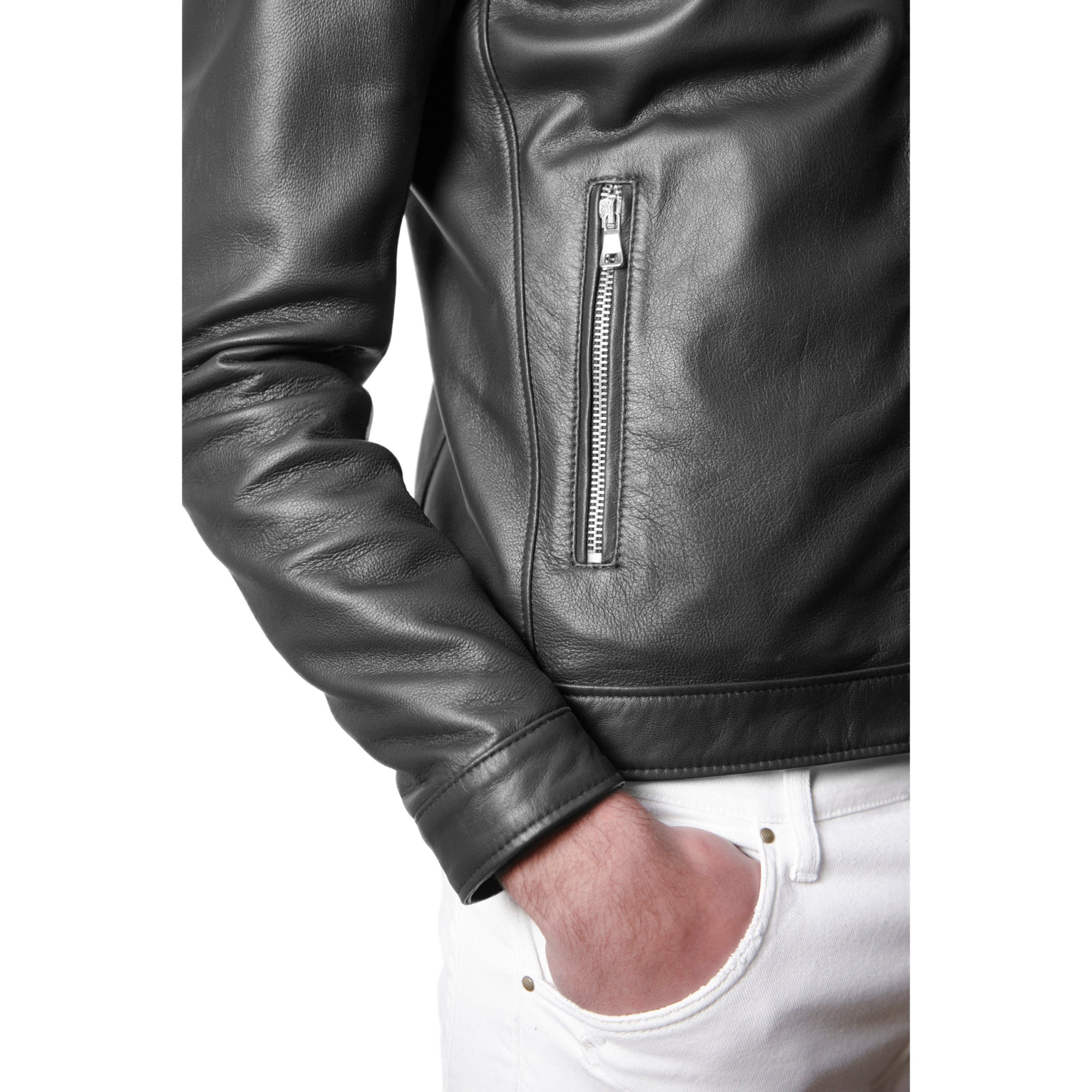 Leather biker 97PNANE