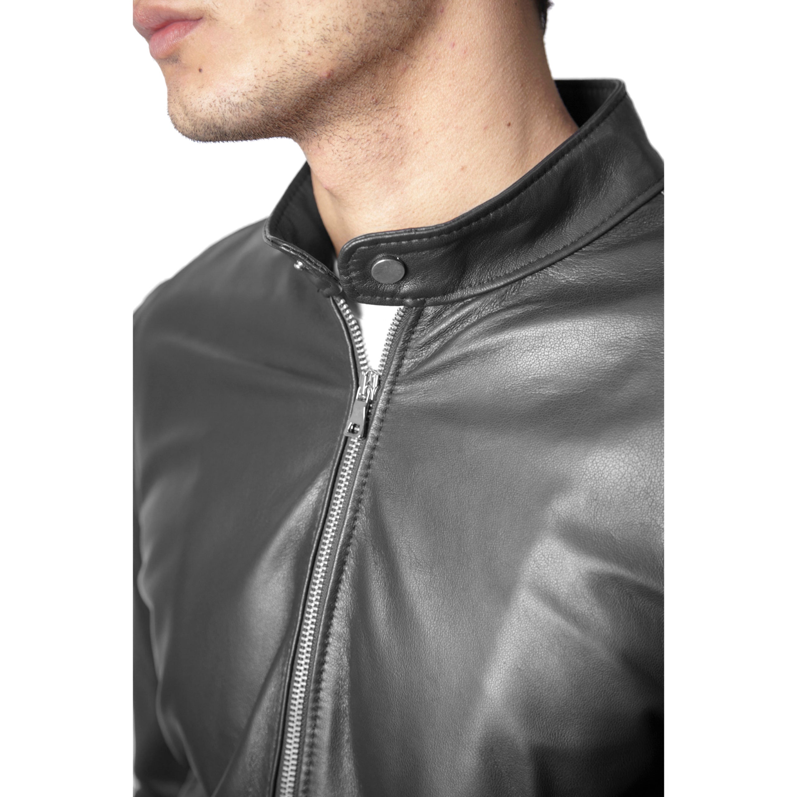 Leather biker 97PNANE