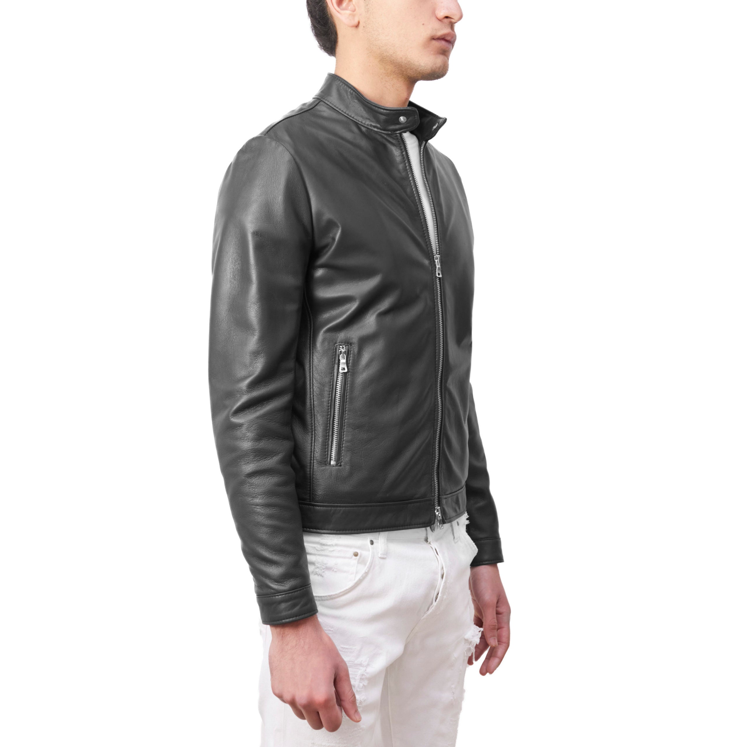 Leather biker 97PNANE
