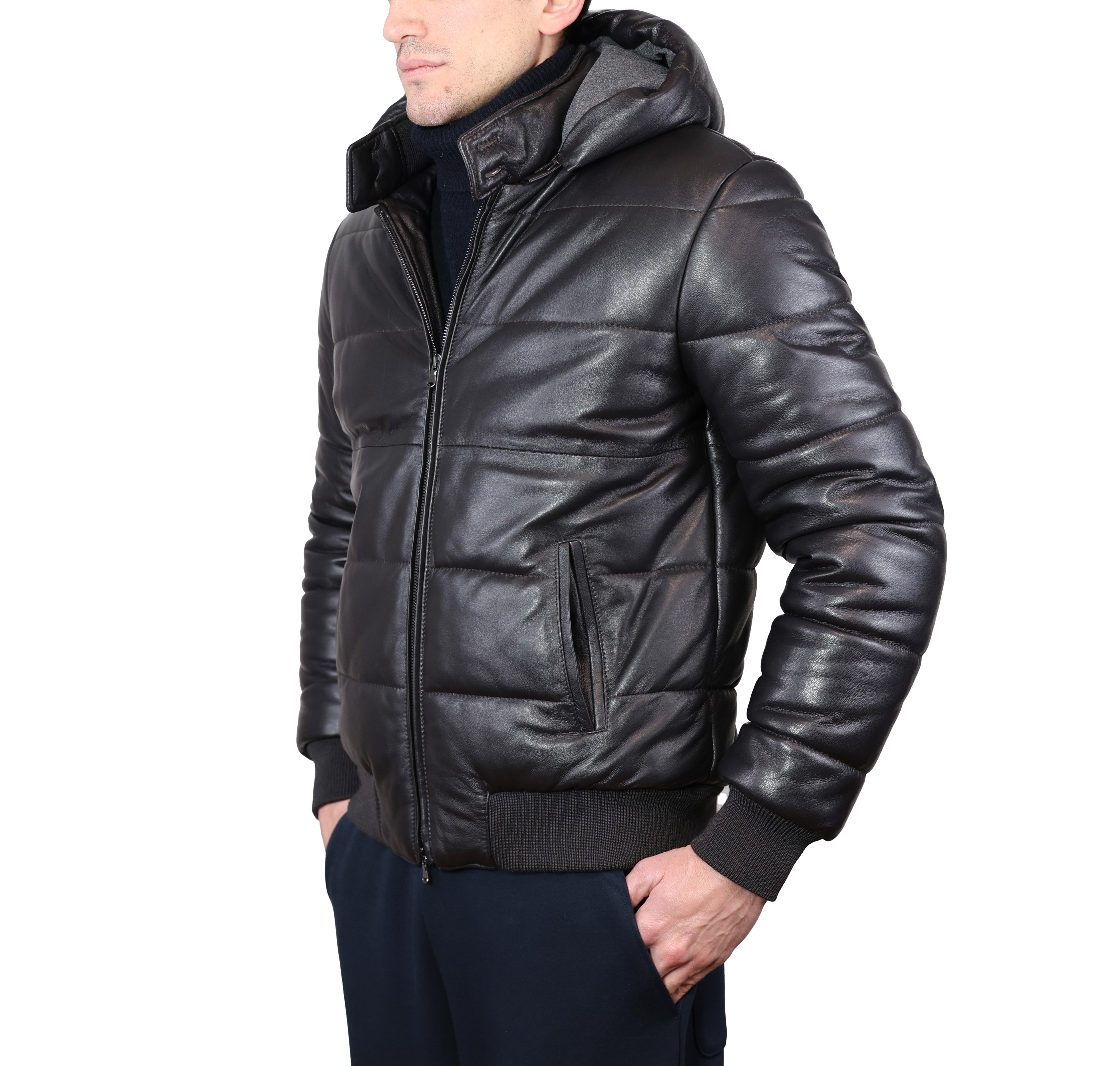 Chaqueta de cuero 98BLNBL