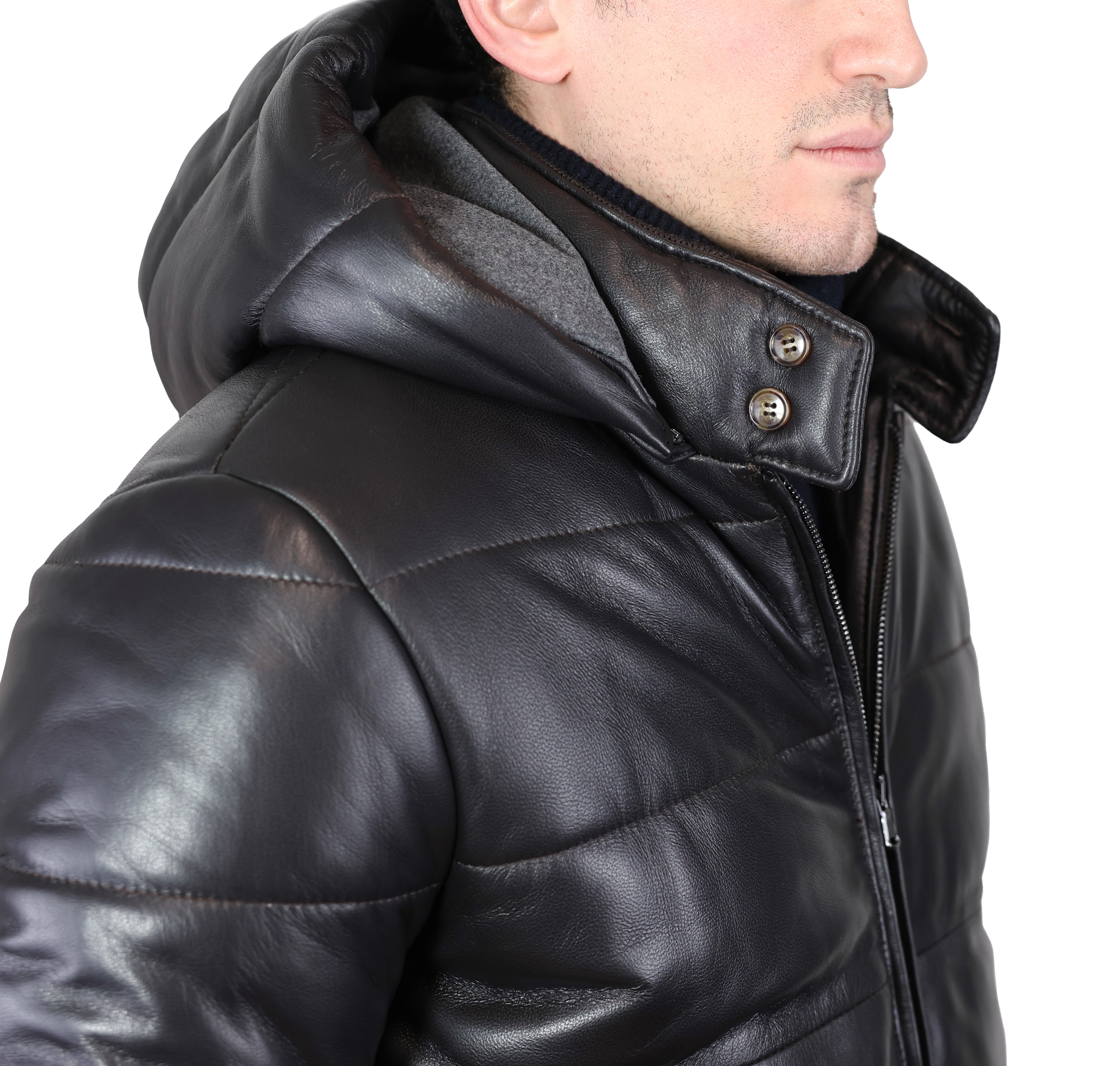 Chaqueta de cuero 98BLNBL