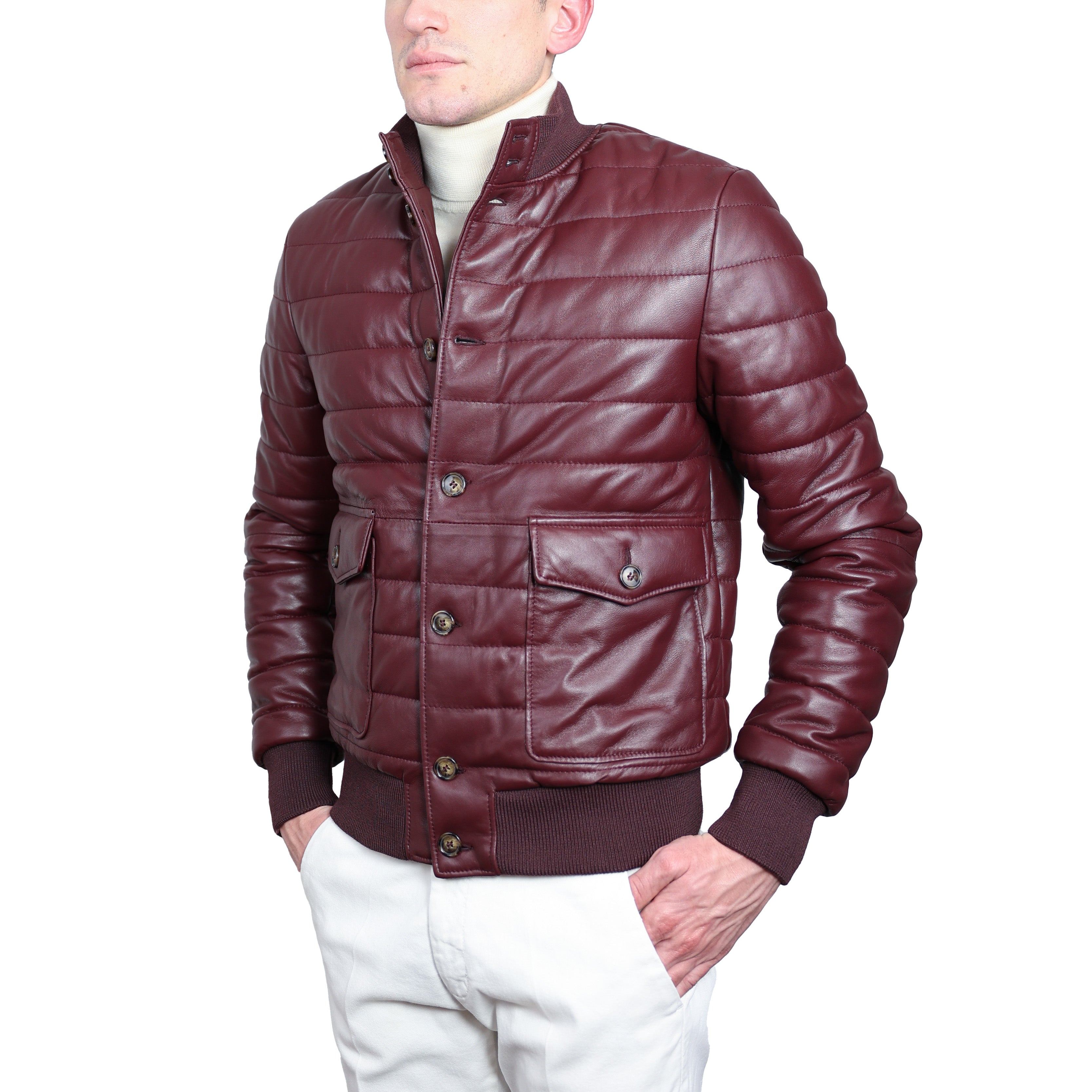 Veste en cuir 98BLNBR