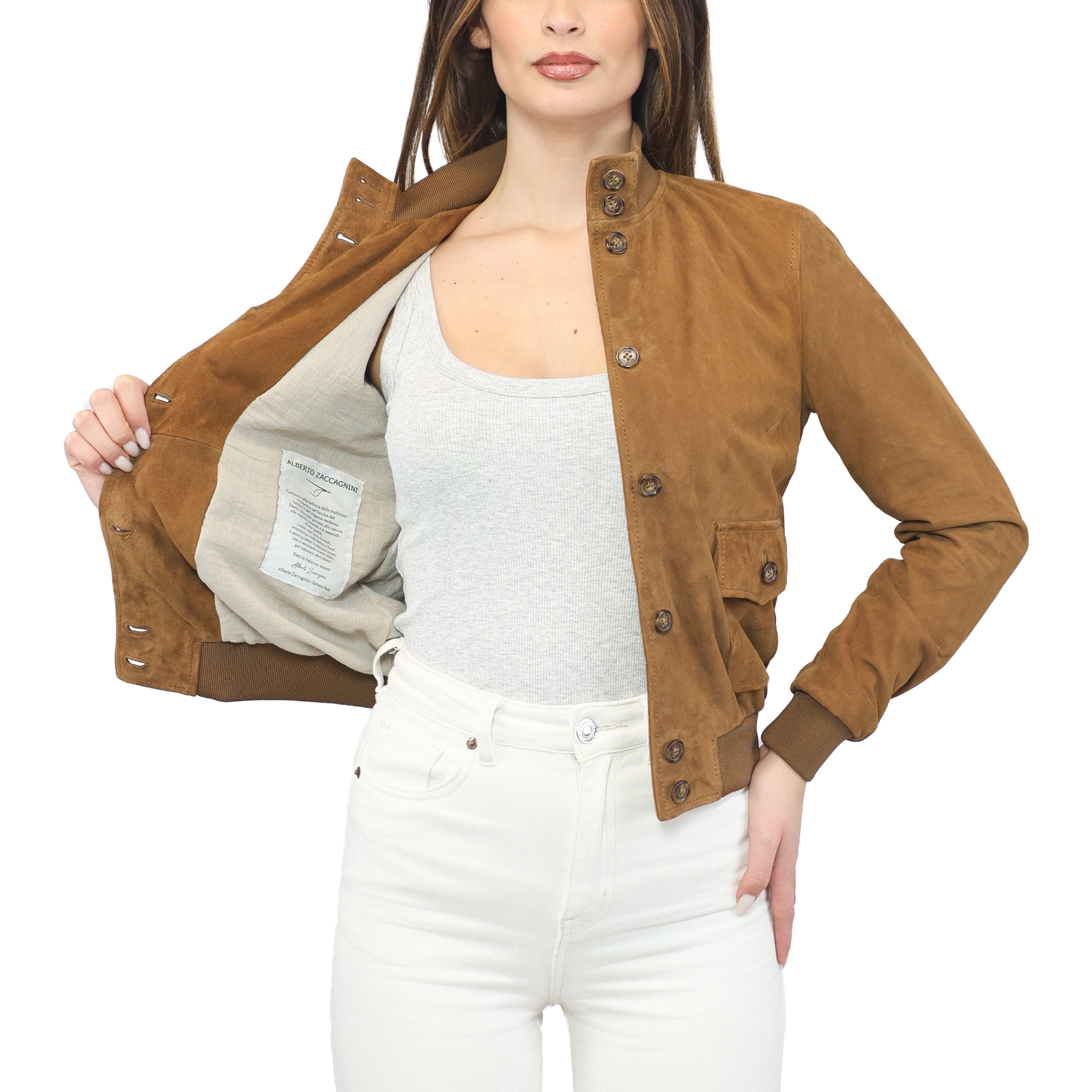 Bomber in pelle 25DSUCO
