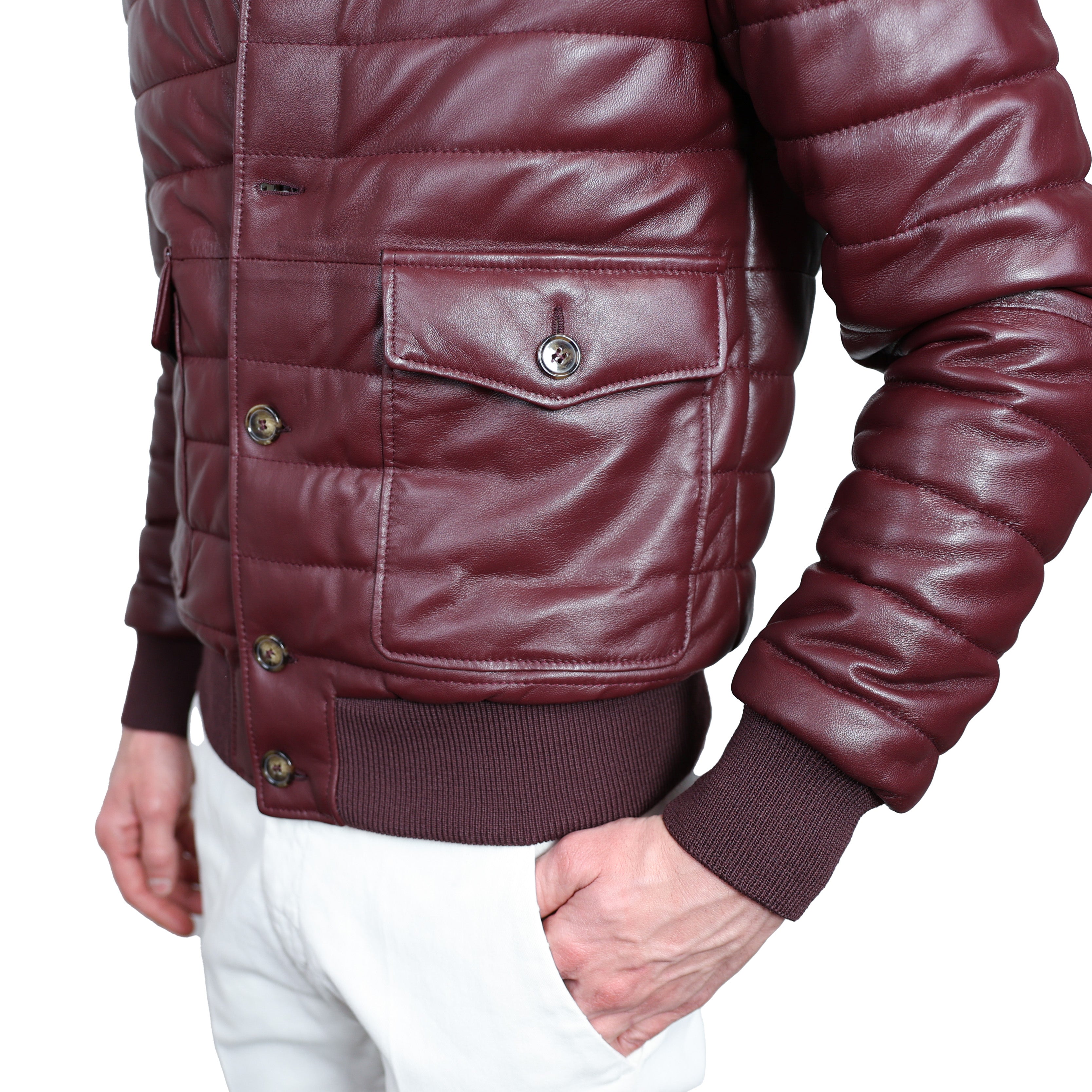 Veste en cuir 98BLNBR