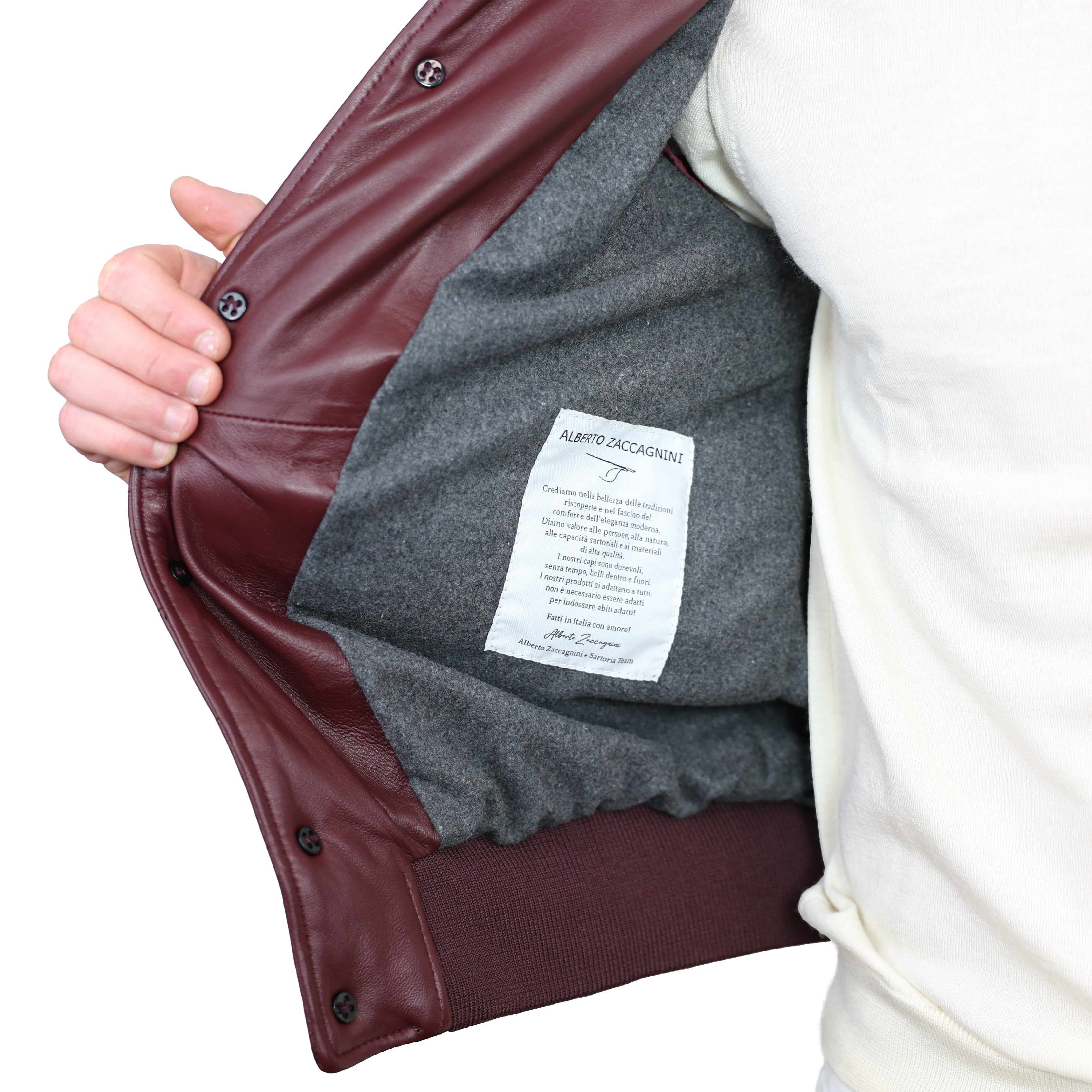 Veste en cuir 98BLNBR