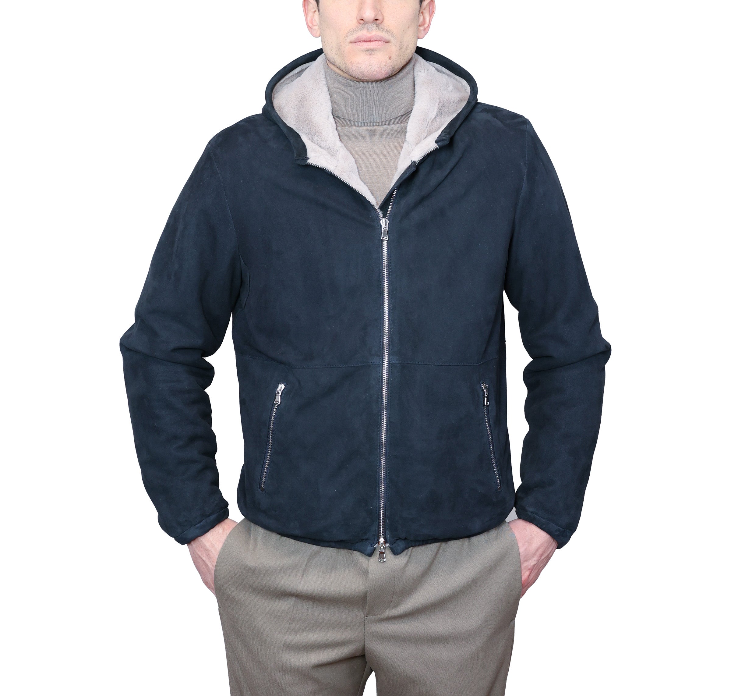 Chaqueta bomber de cuero 94TEXLI