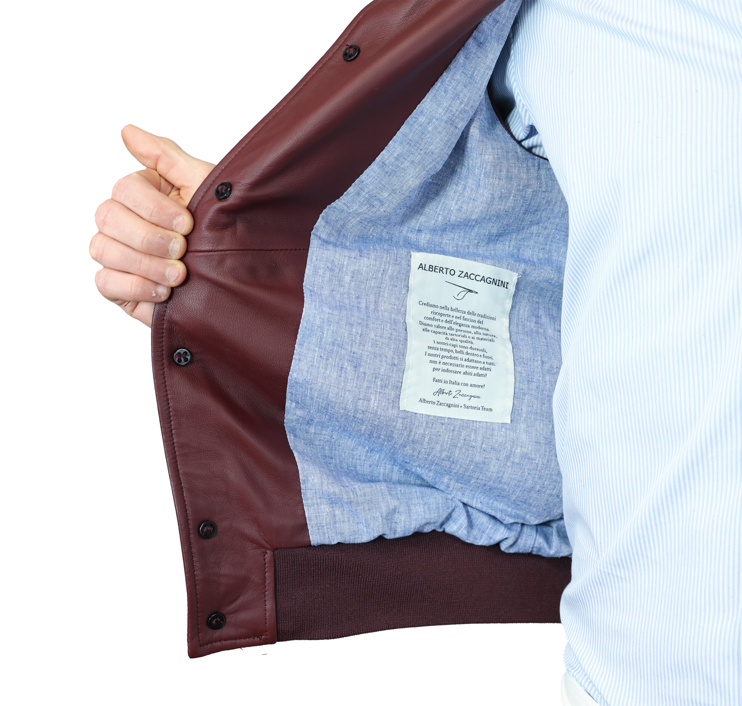 Giacca in pelle 98PTABX