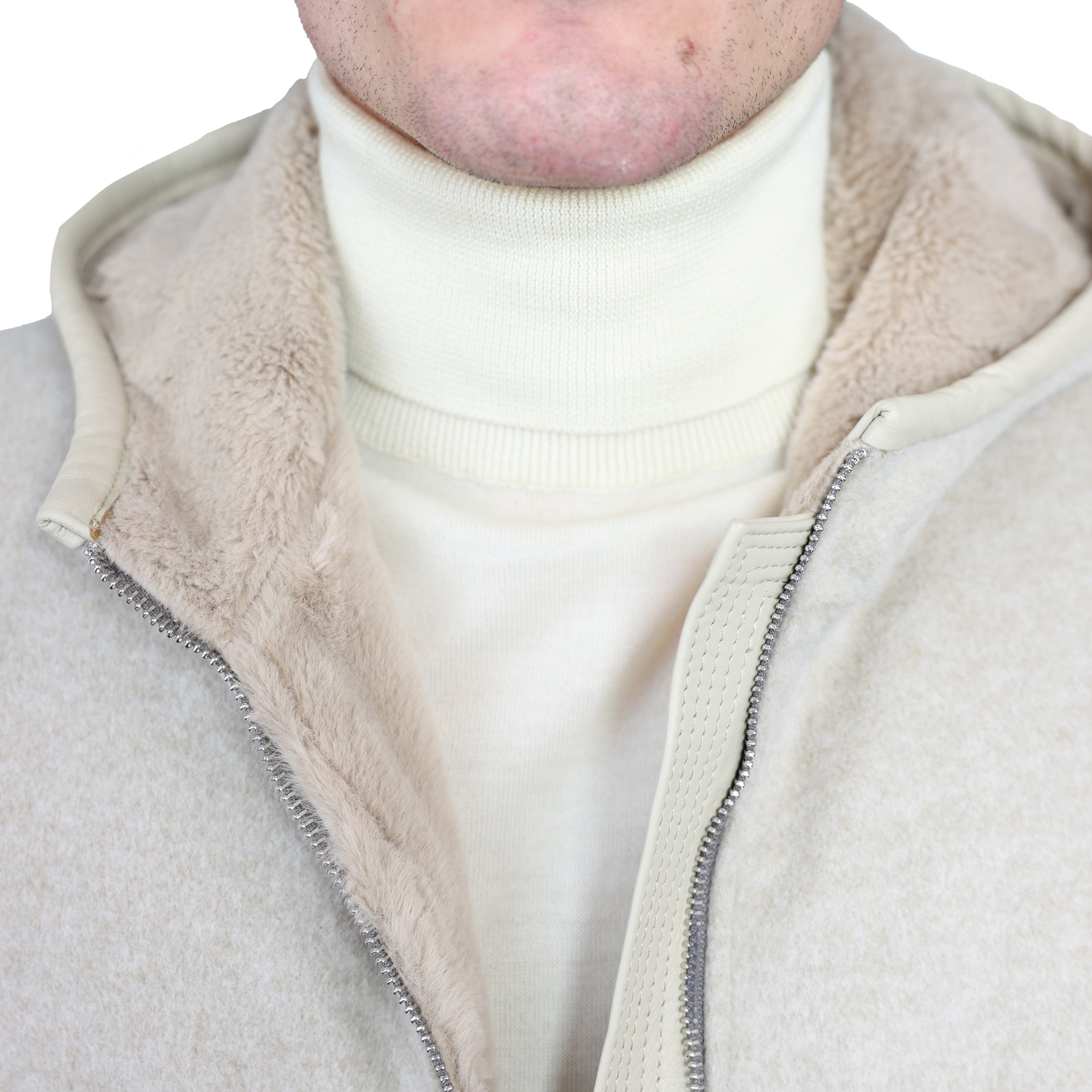 Chaqueta bomber de cuero 94TEXLI