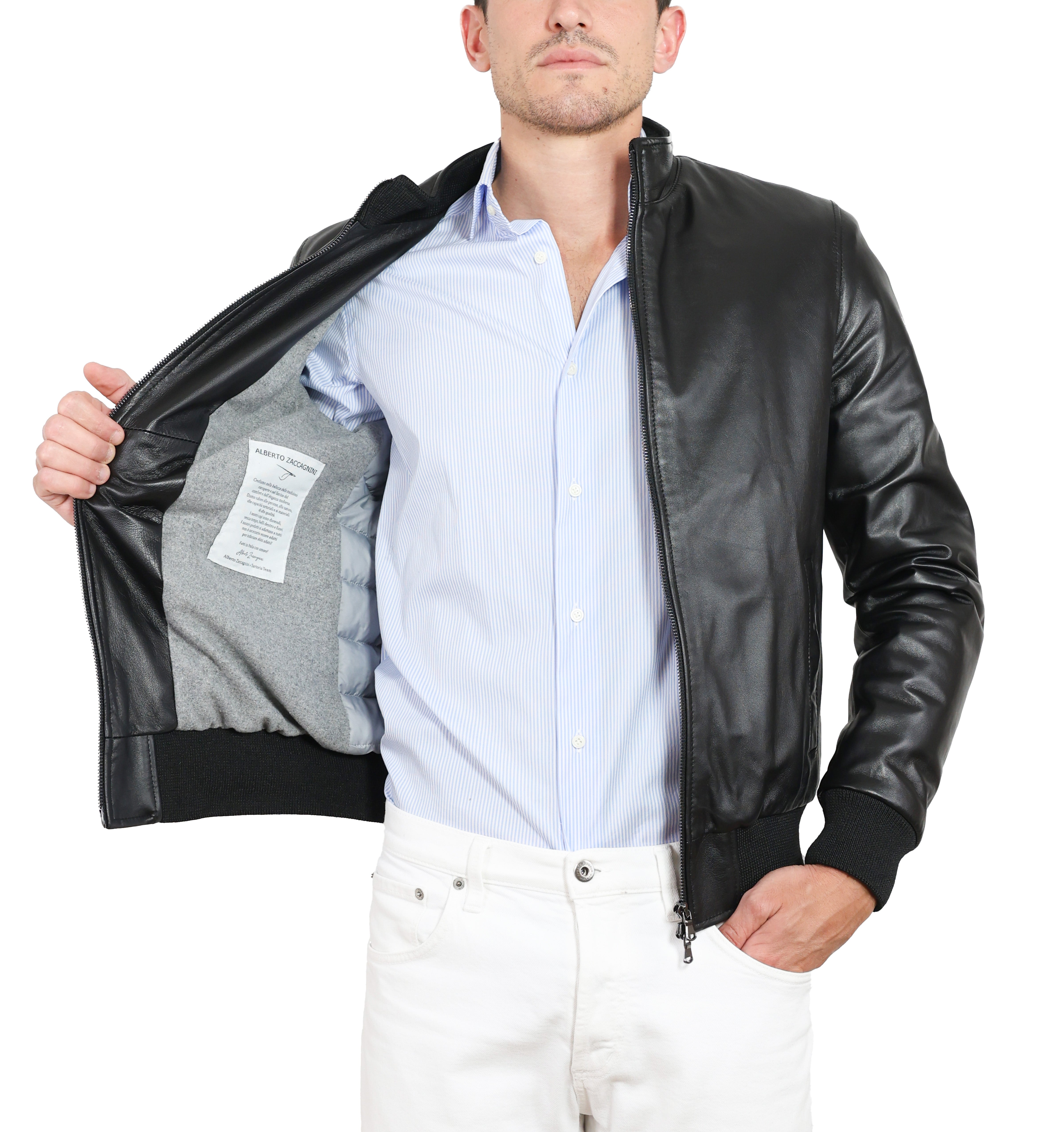 Lederjacke 89LNANE