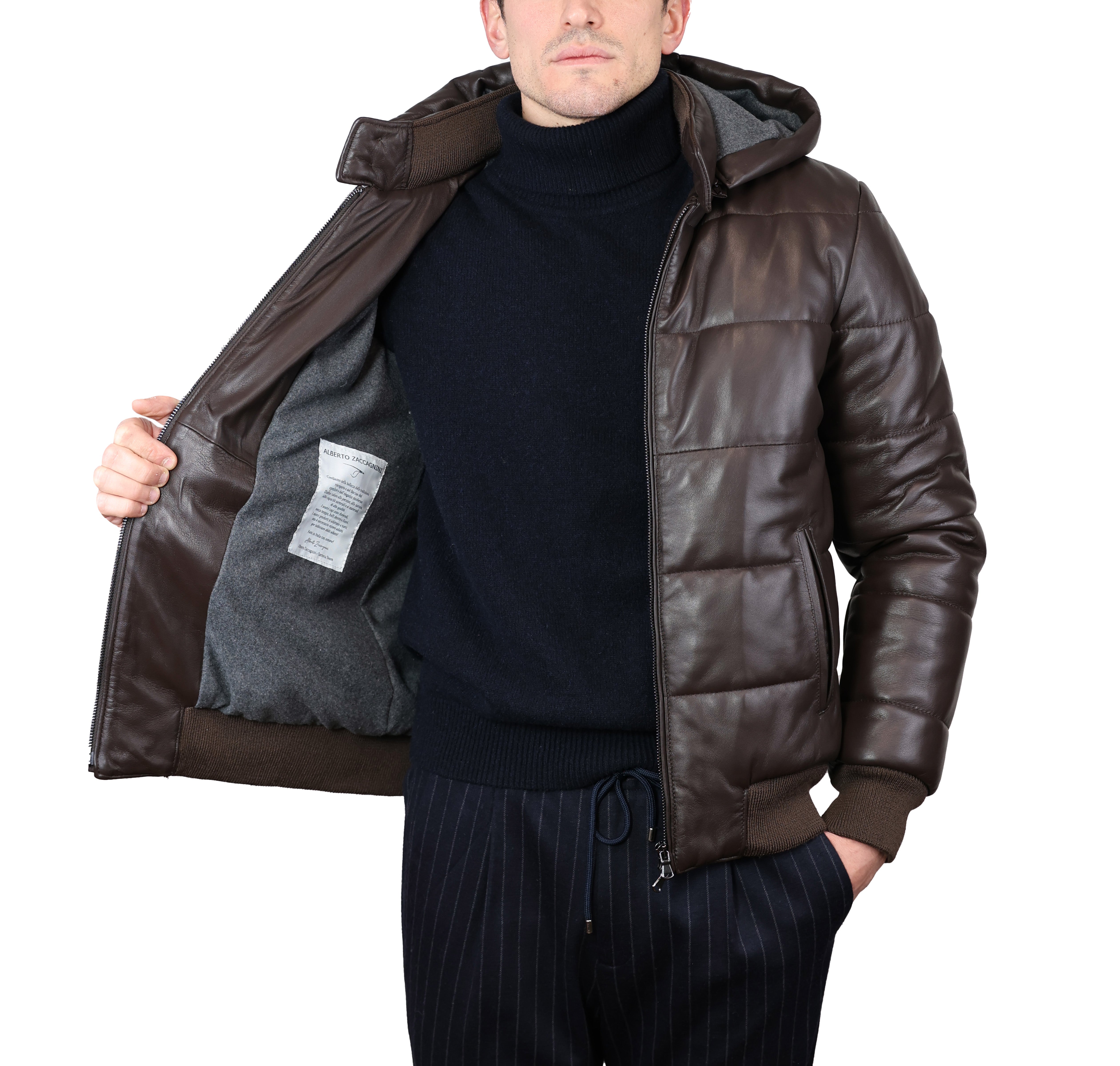 Chaqueta de cuero 98BLNBL