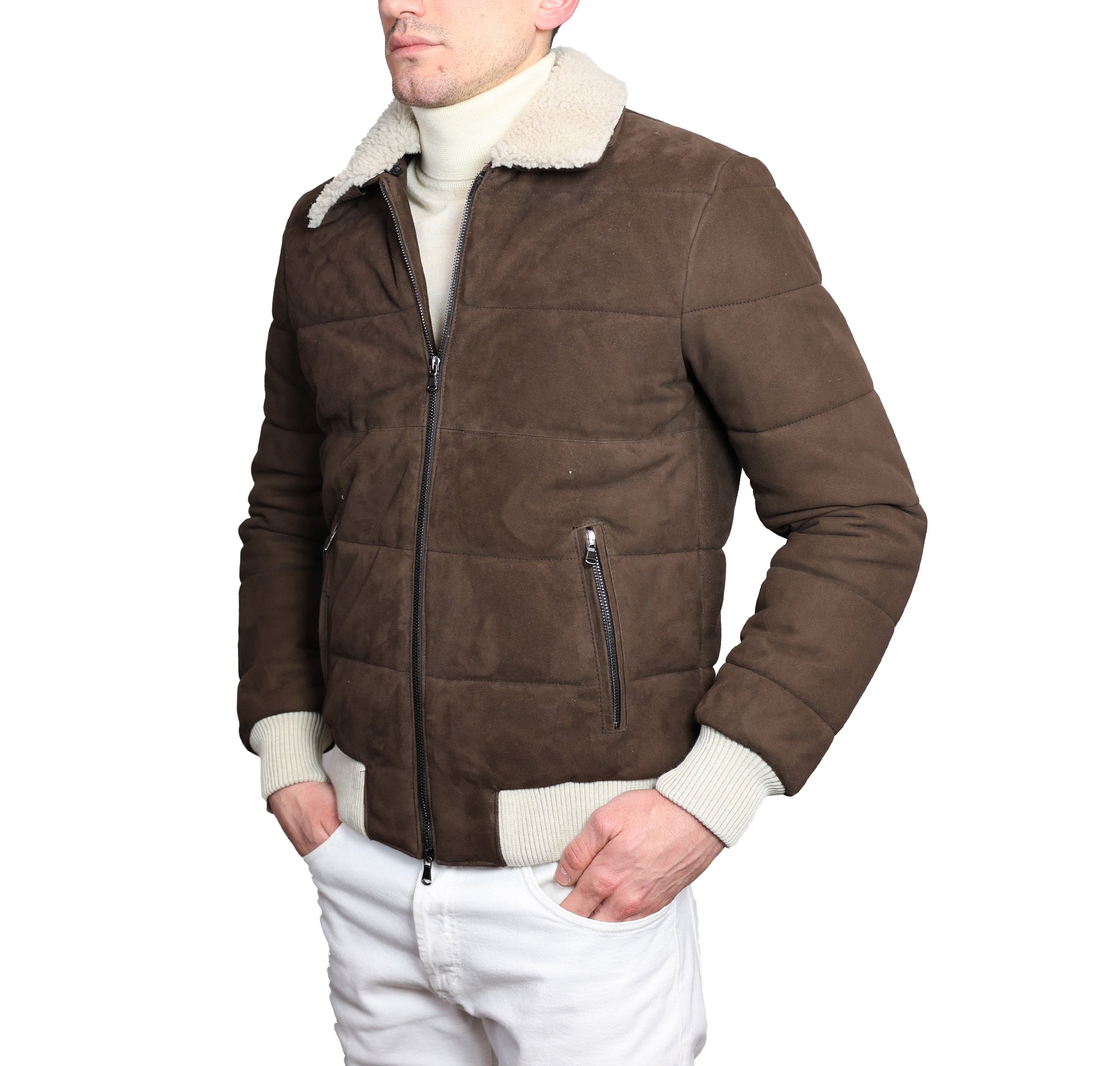 Piumino in pelle 89LSSMO