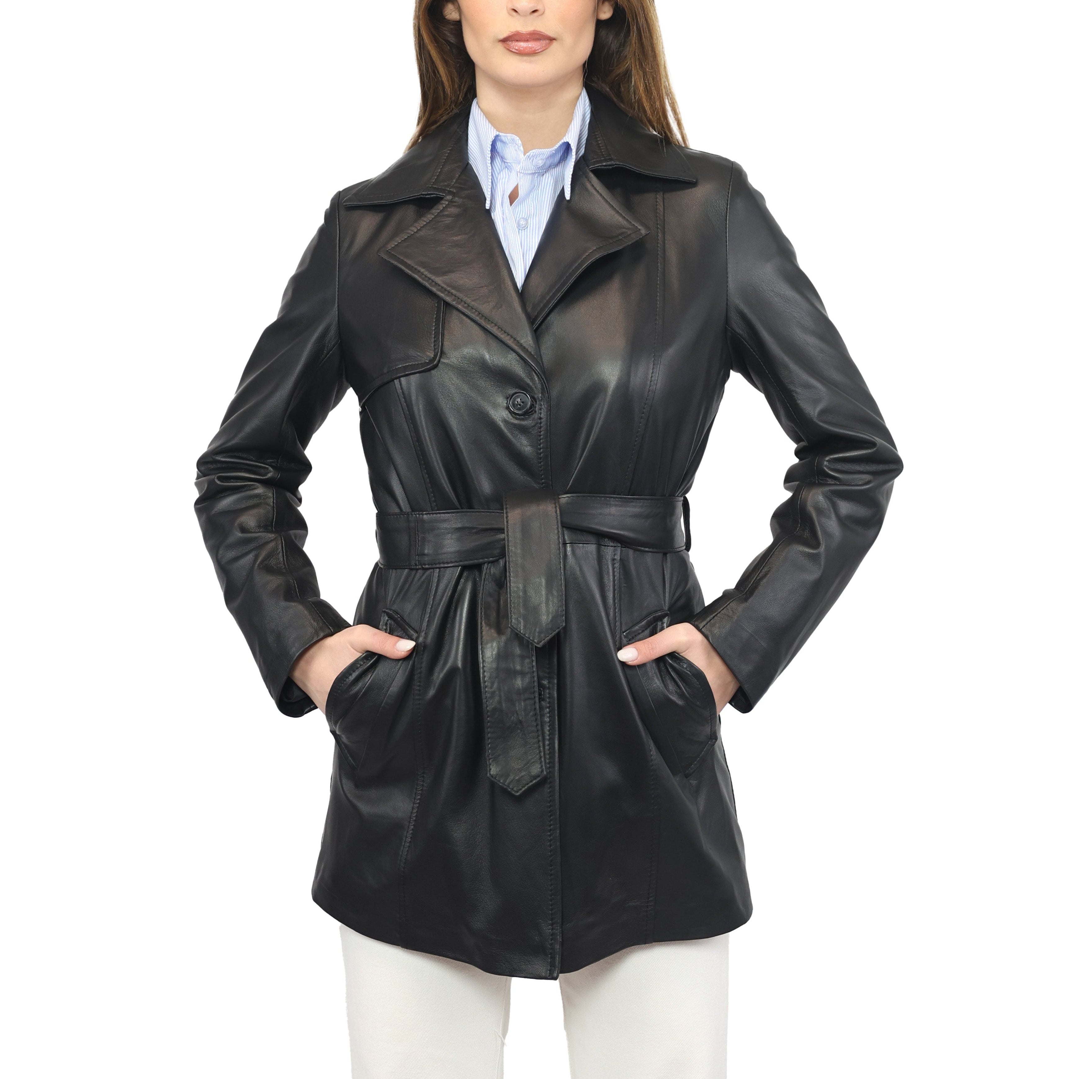 Trench in pelle TRHPNN