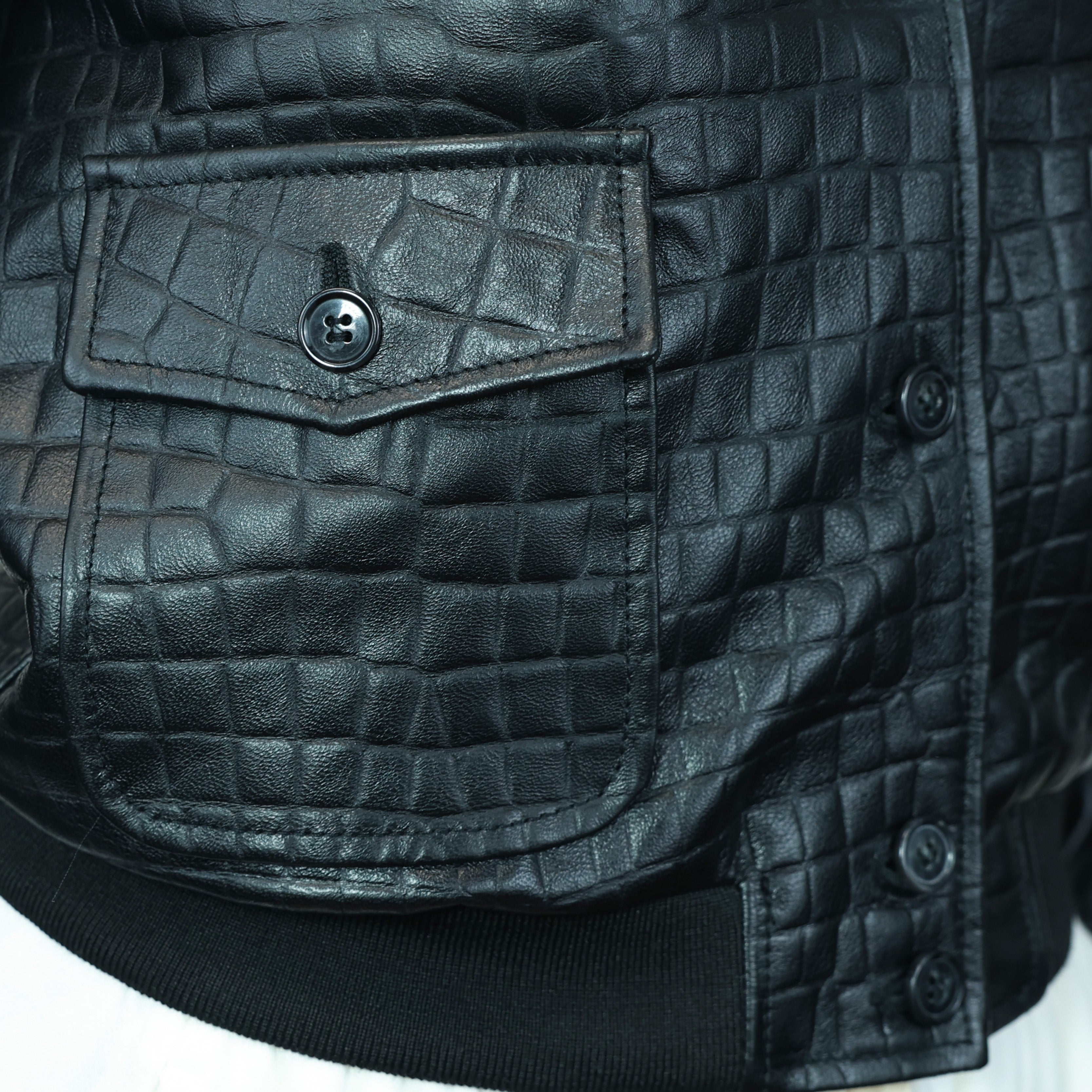Bomber in pelle 25DCONE