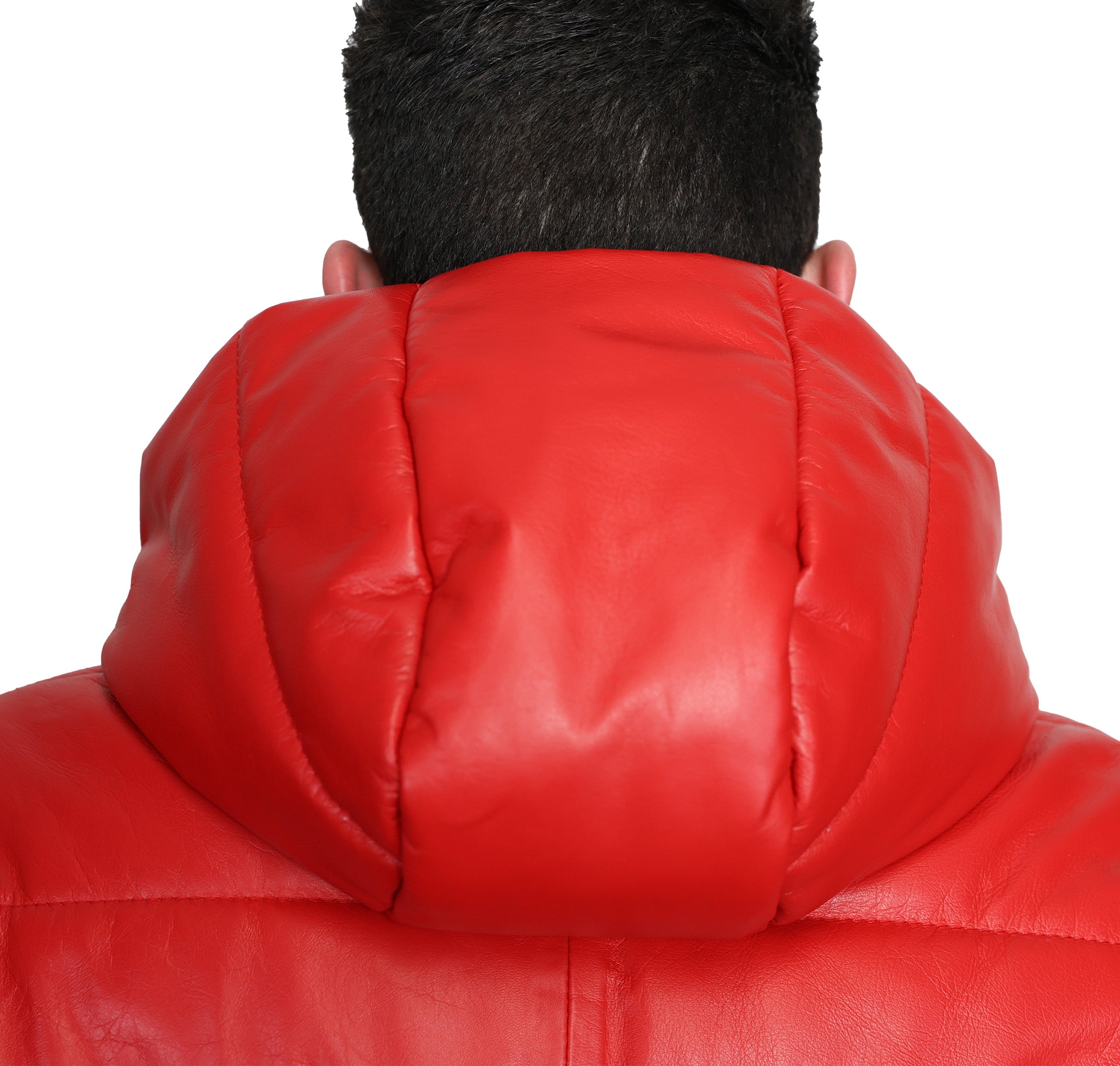 Piumino in pelle 89MLCAR