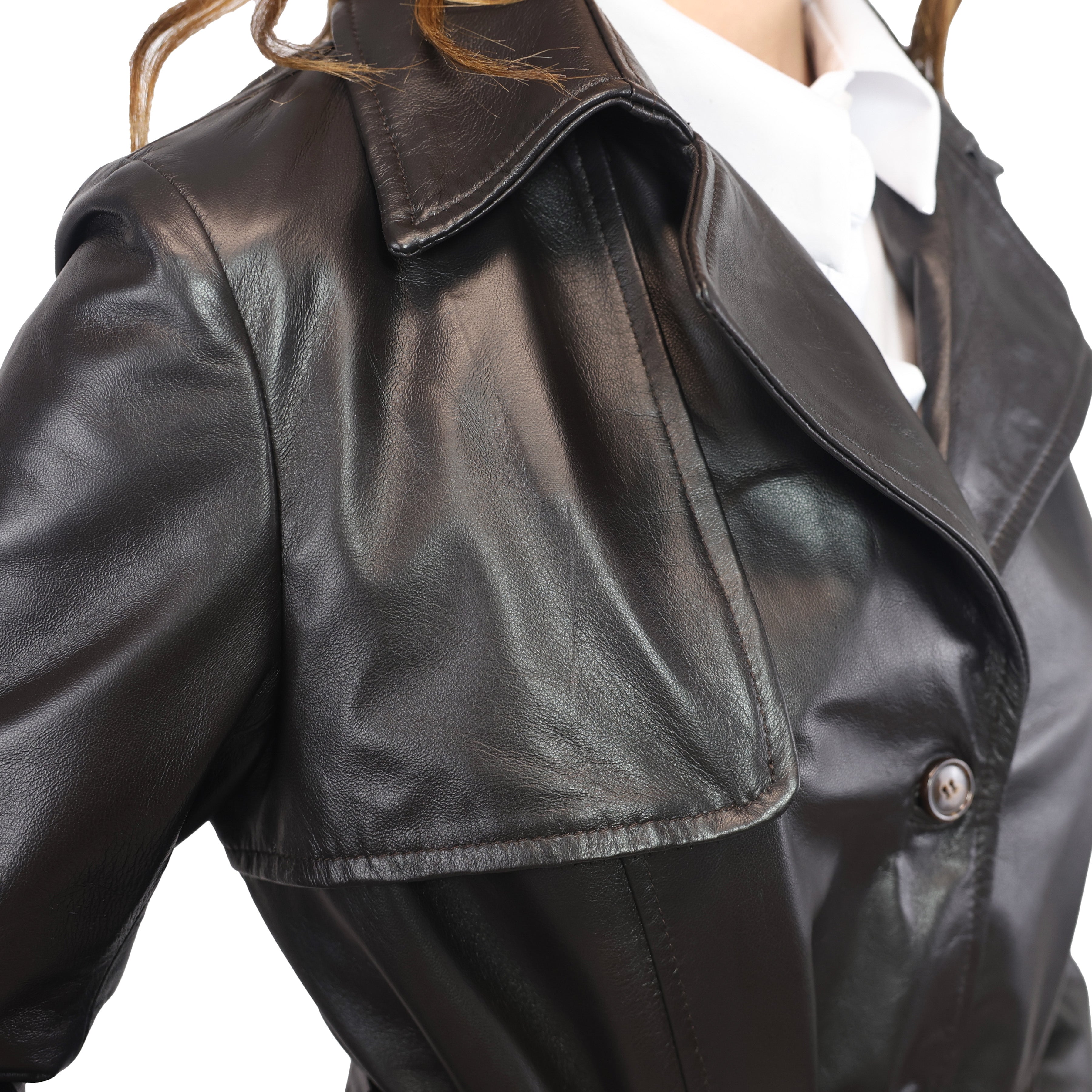 Trench in pelle TRHPNM
