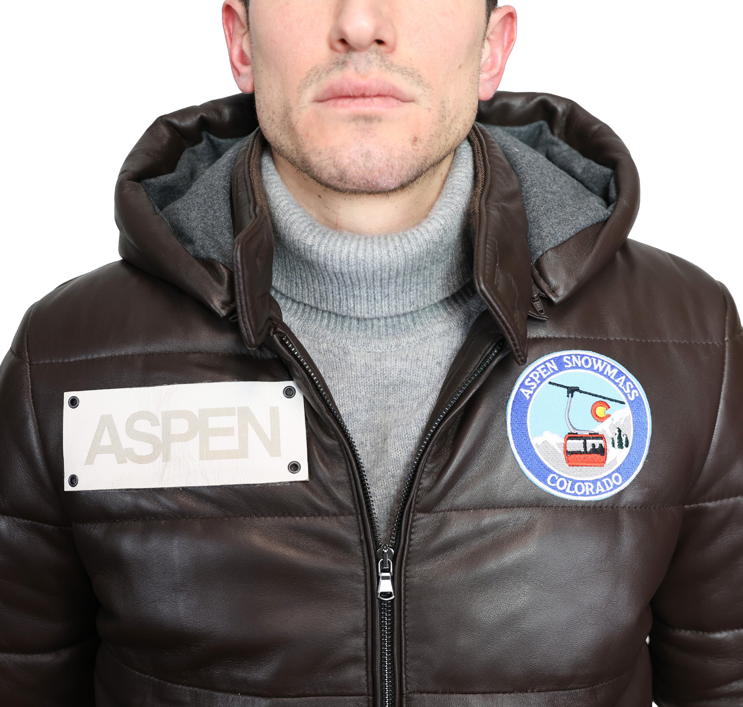 Piumino in pelle 89MLCAB