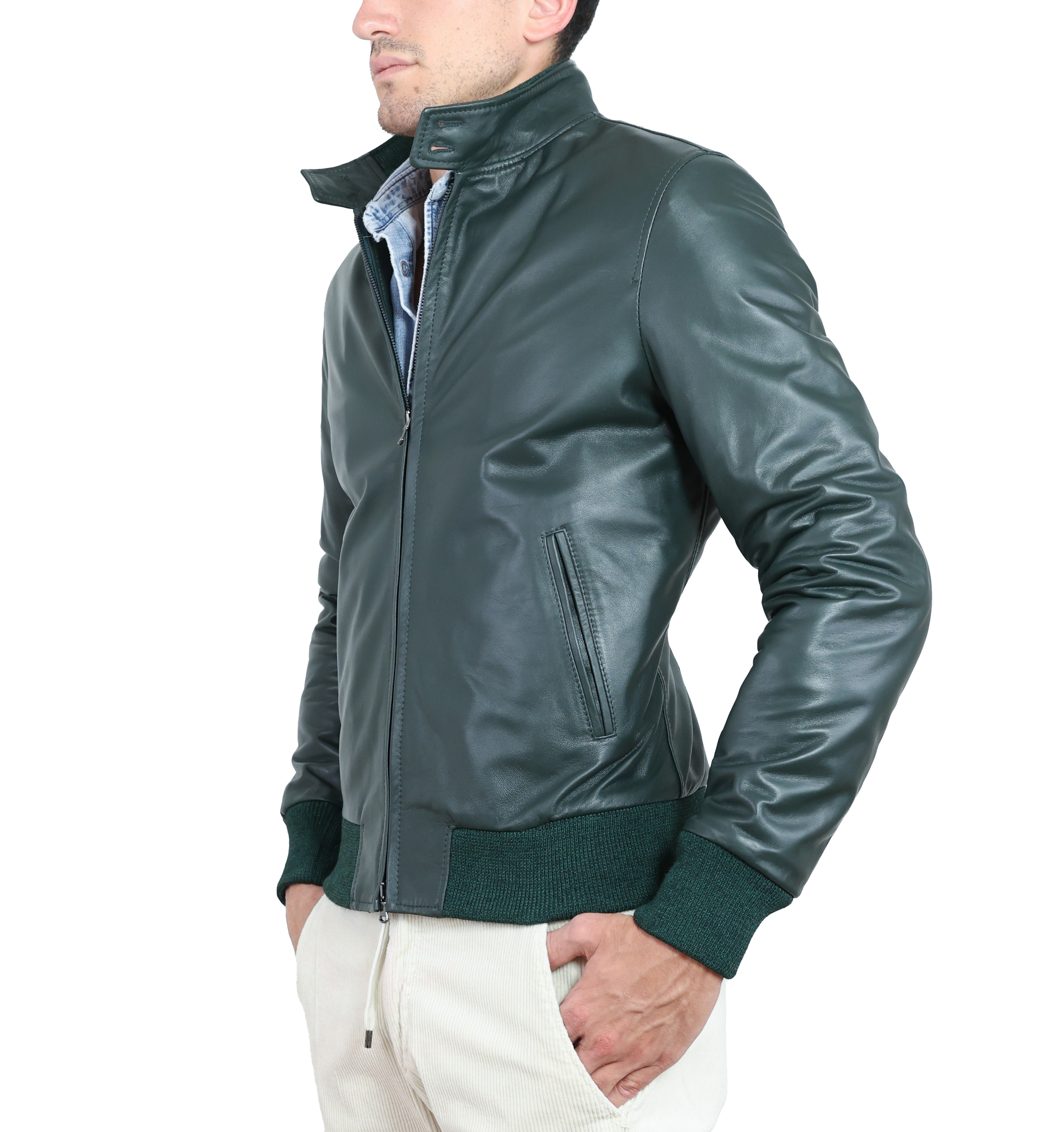 Lederjacke 89LNANE