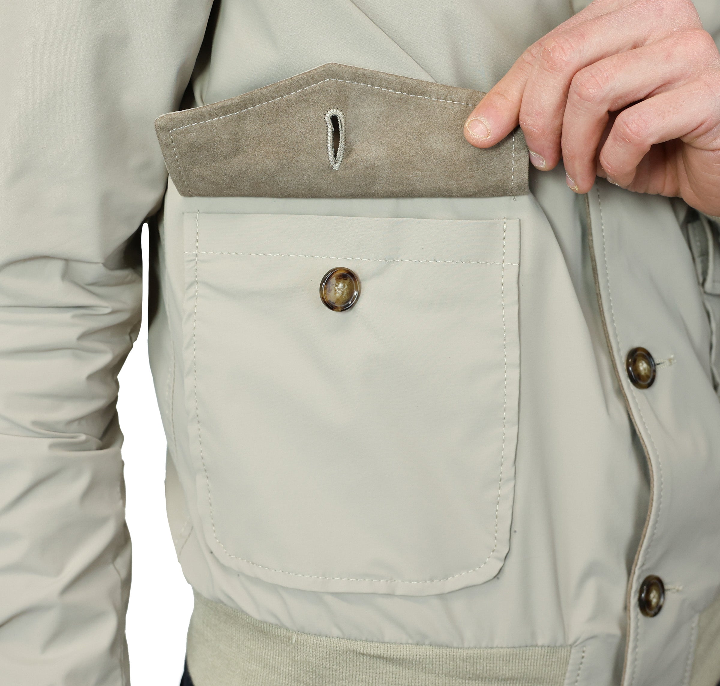 98PSUBL chaqueta de cuero