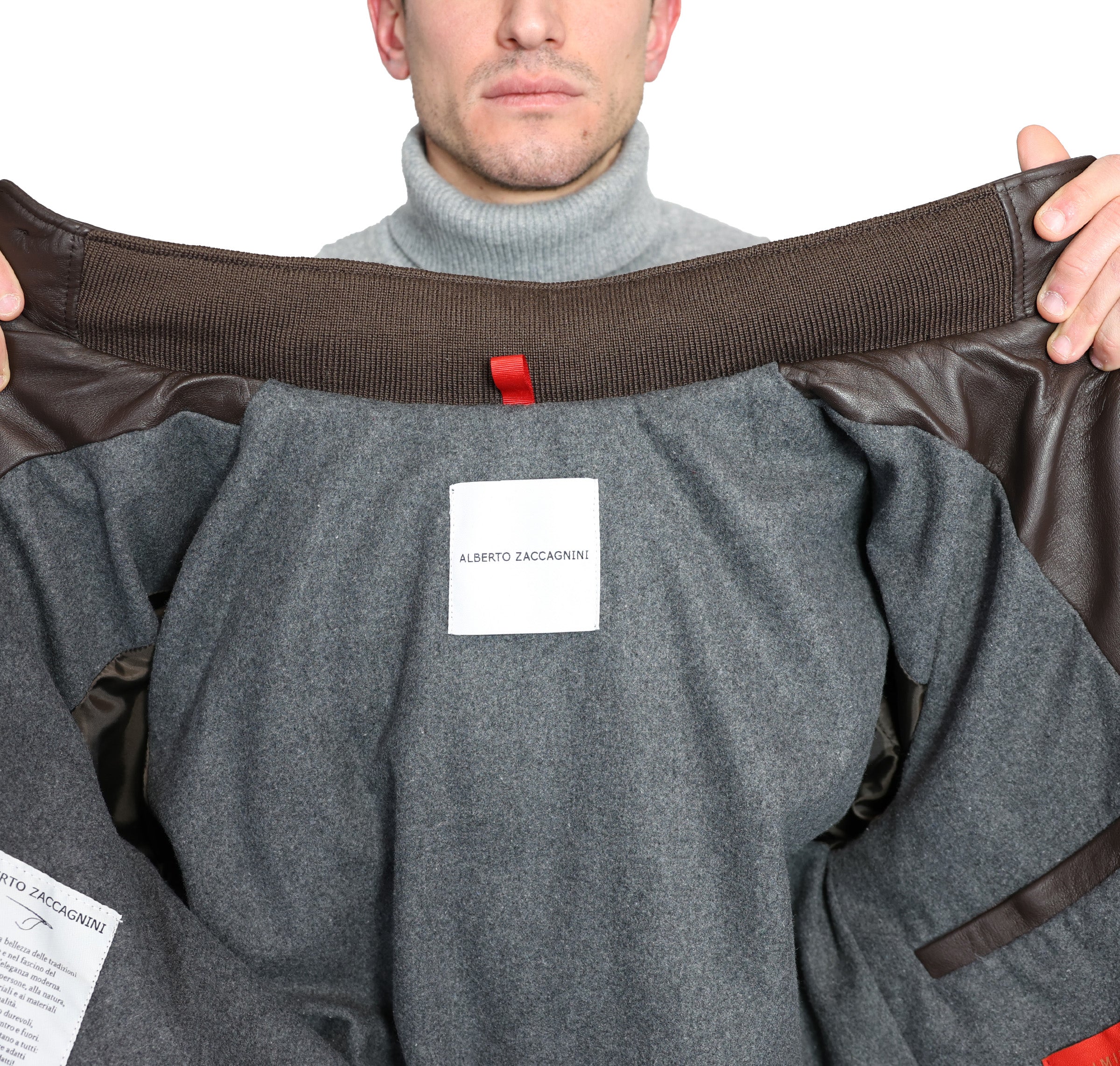 Piumino in pelle 89MLCAB