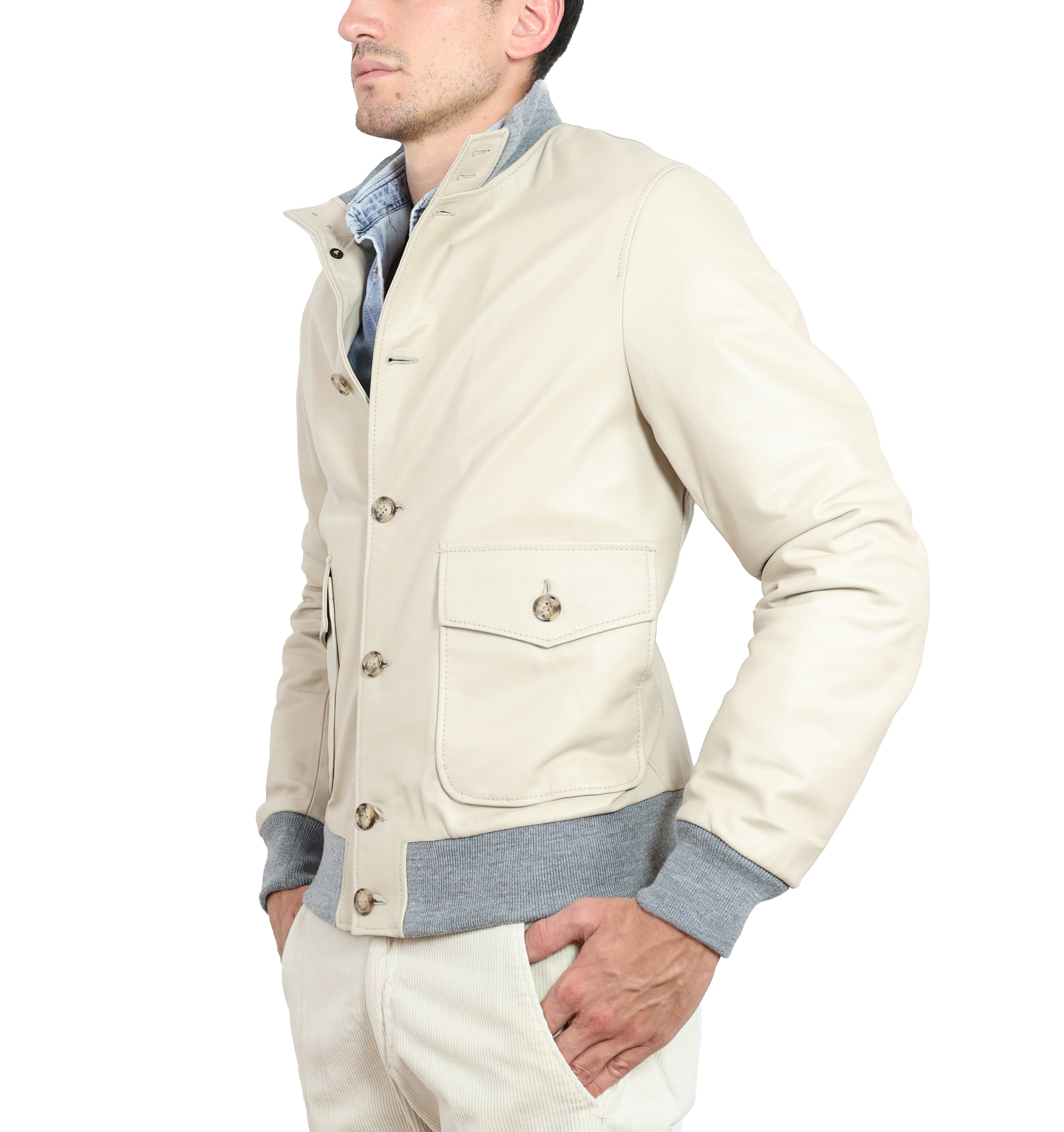 Lederjacke 98LTABR