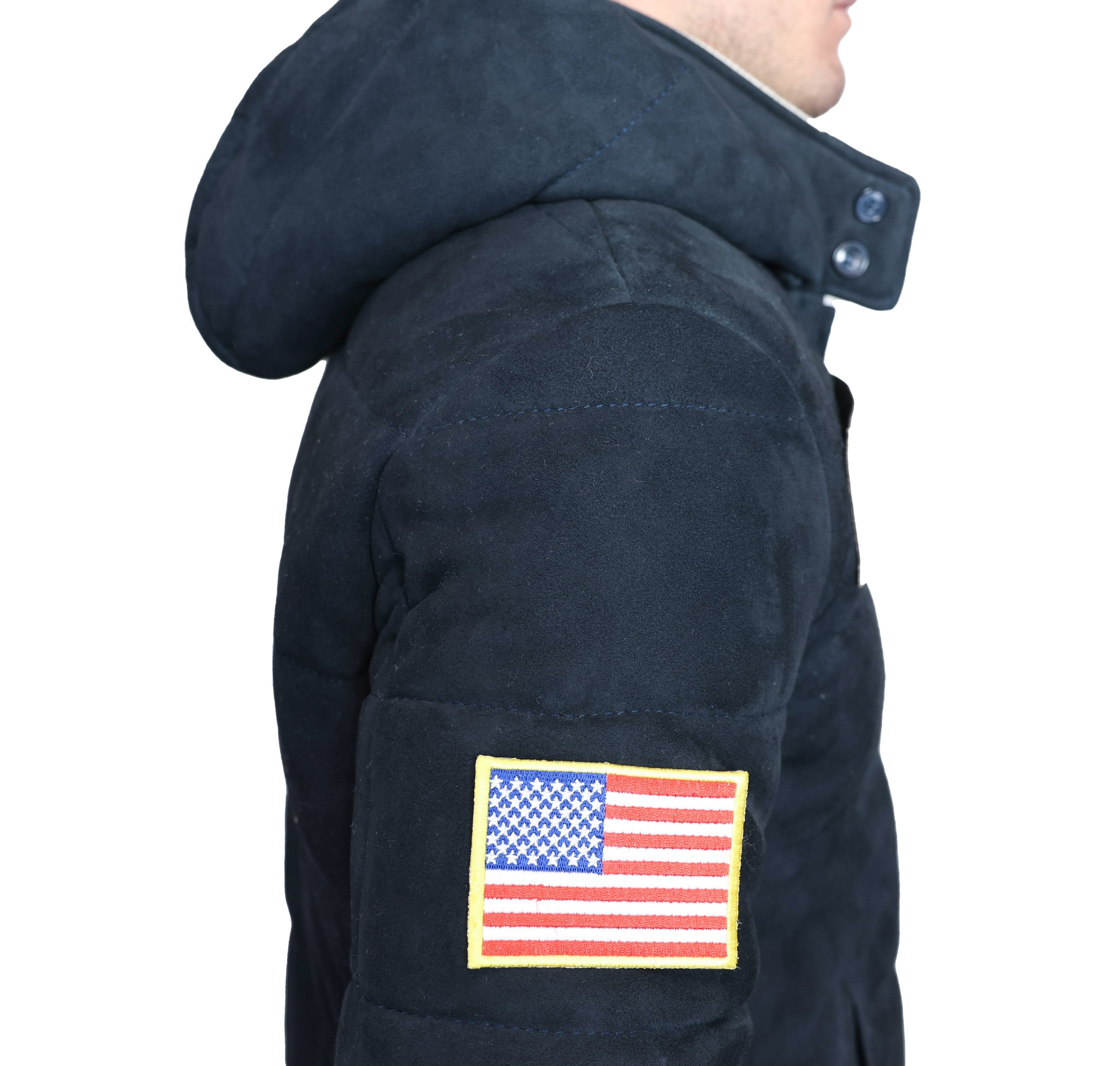 Piumino in pelle 89MLCSB