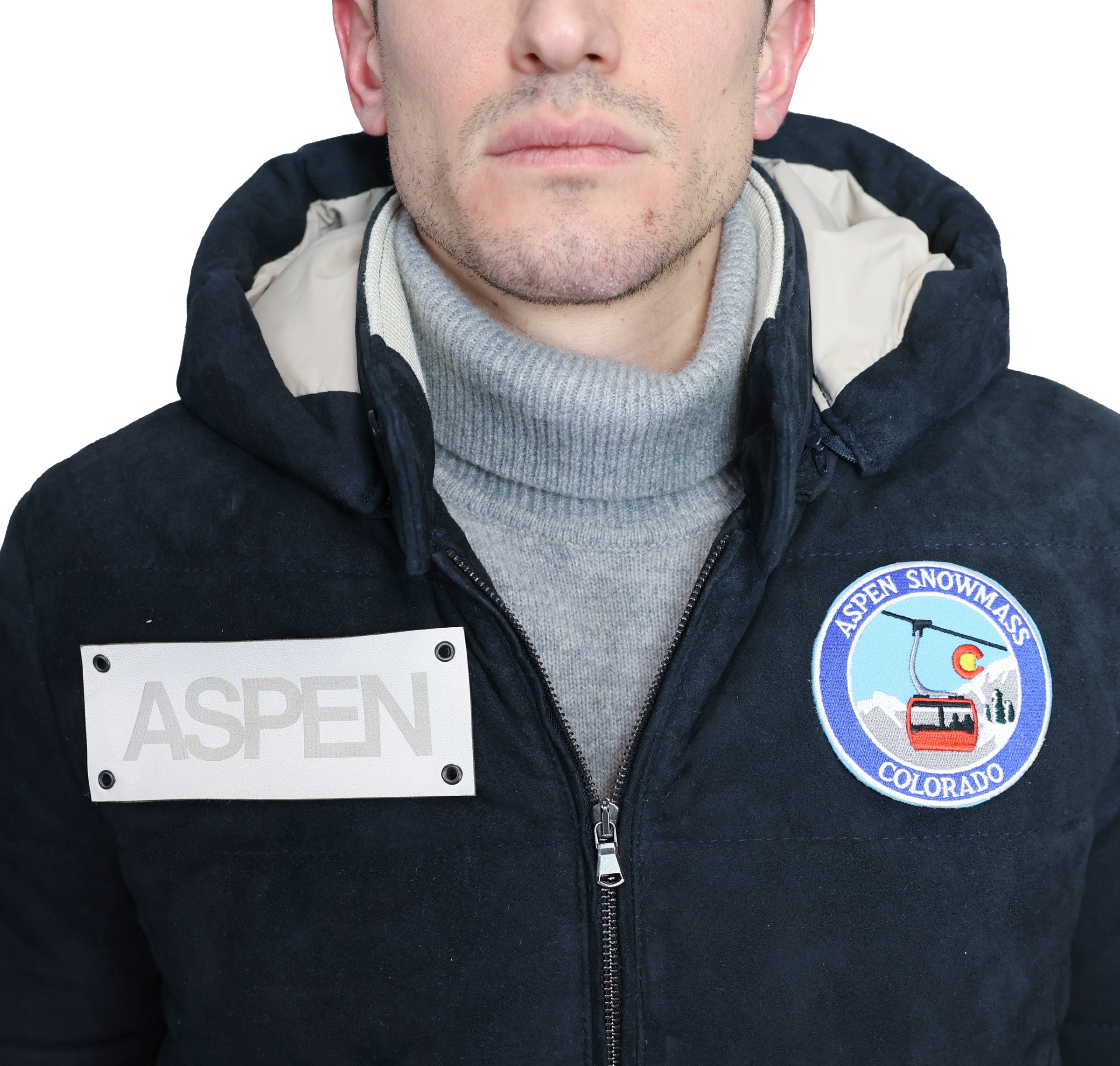 Piumino in pelle 89MLCSB