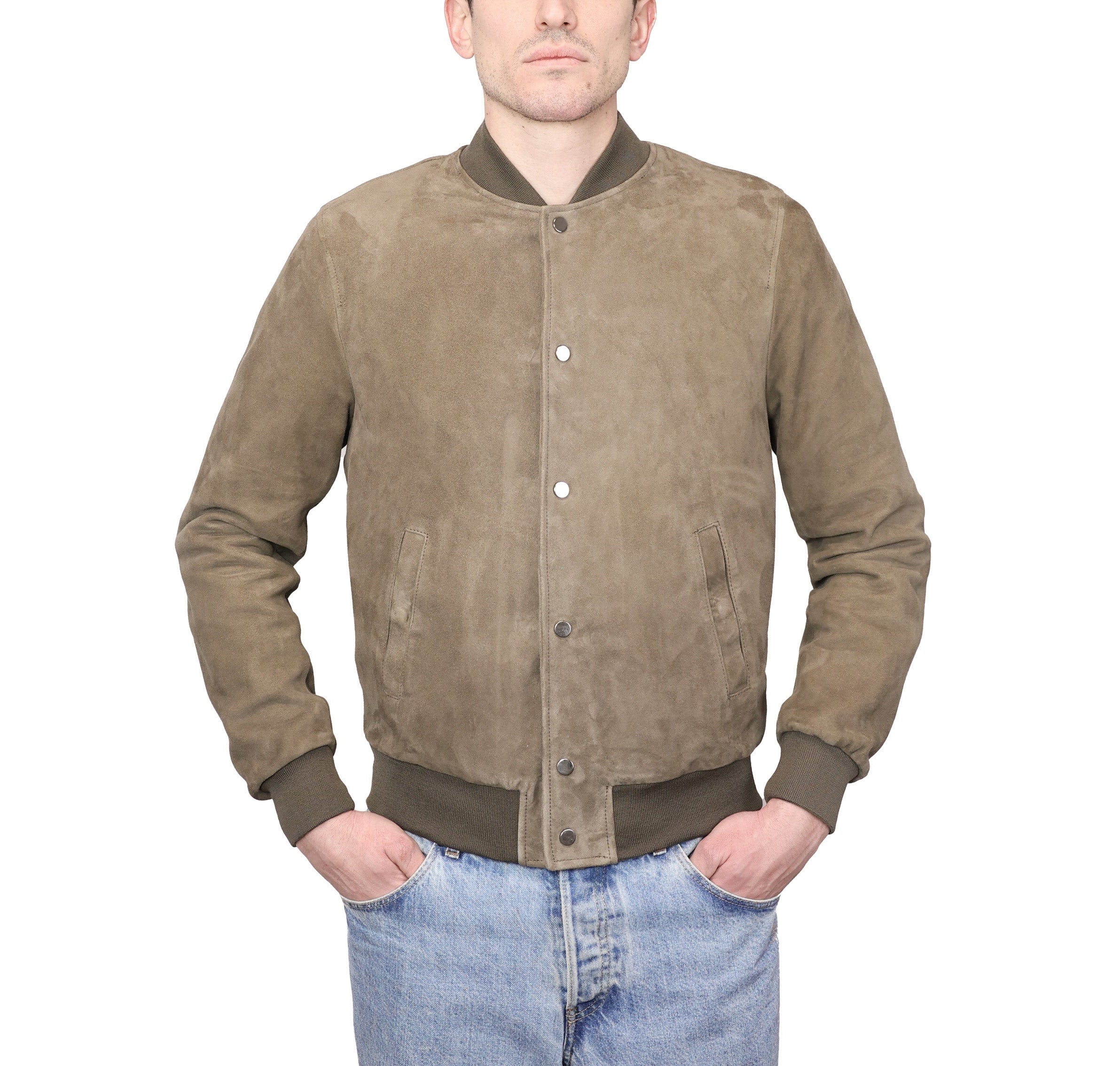 Veste bomber en cuir 98PCBSM