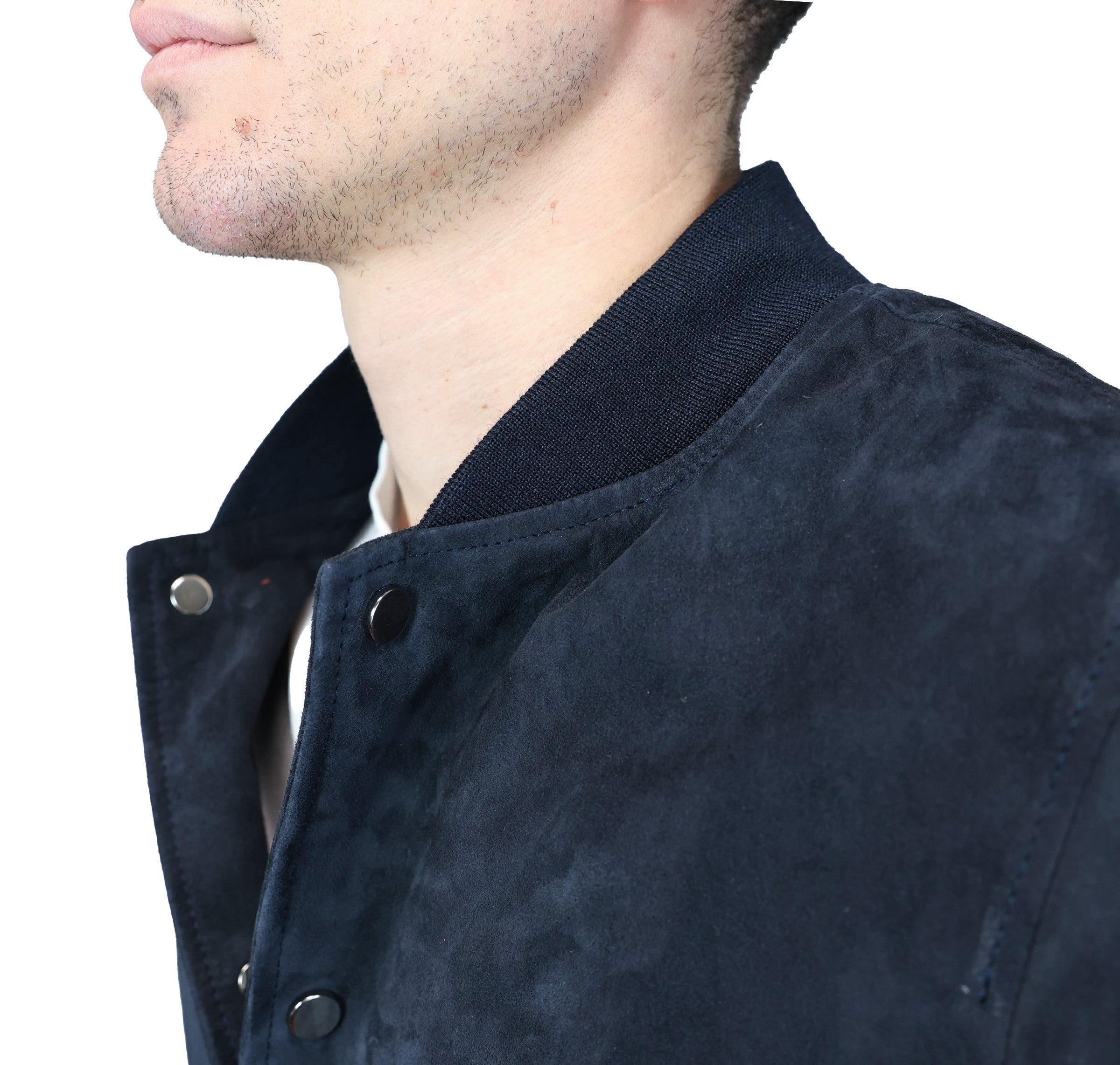 89PNAMO chaqueta bomber de cuero