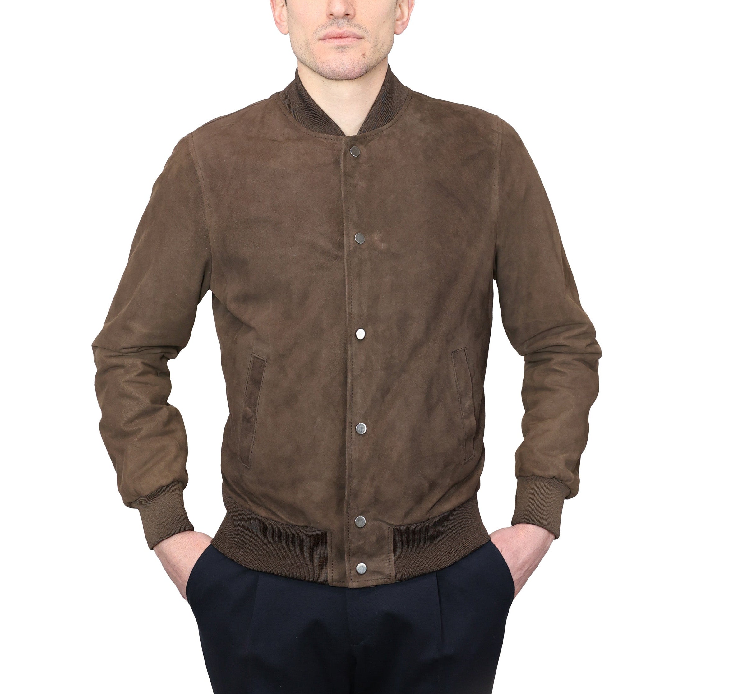 98PCBSC chaqueta bomber de cuero