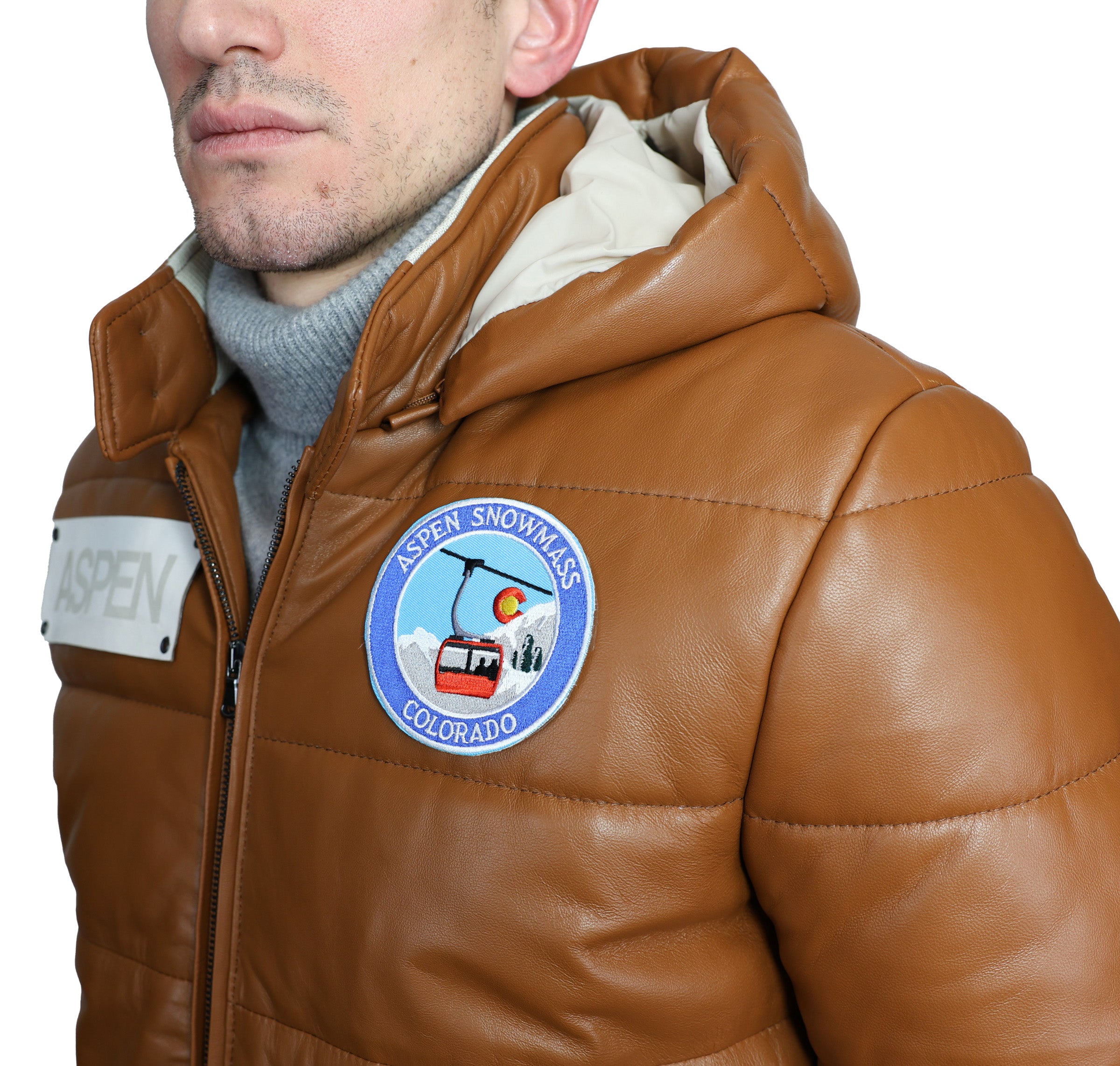 Piumino in pelle 89MLCAC