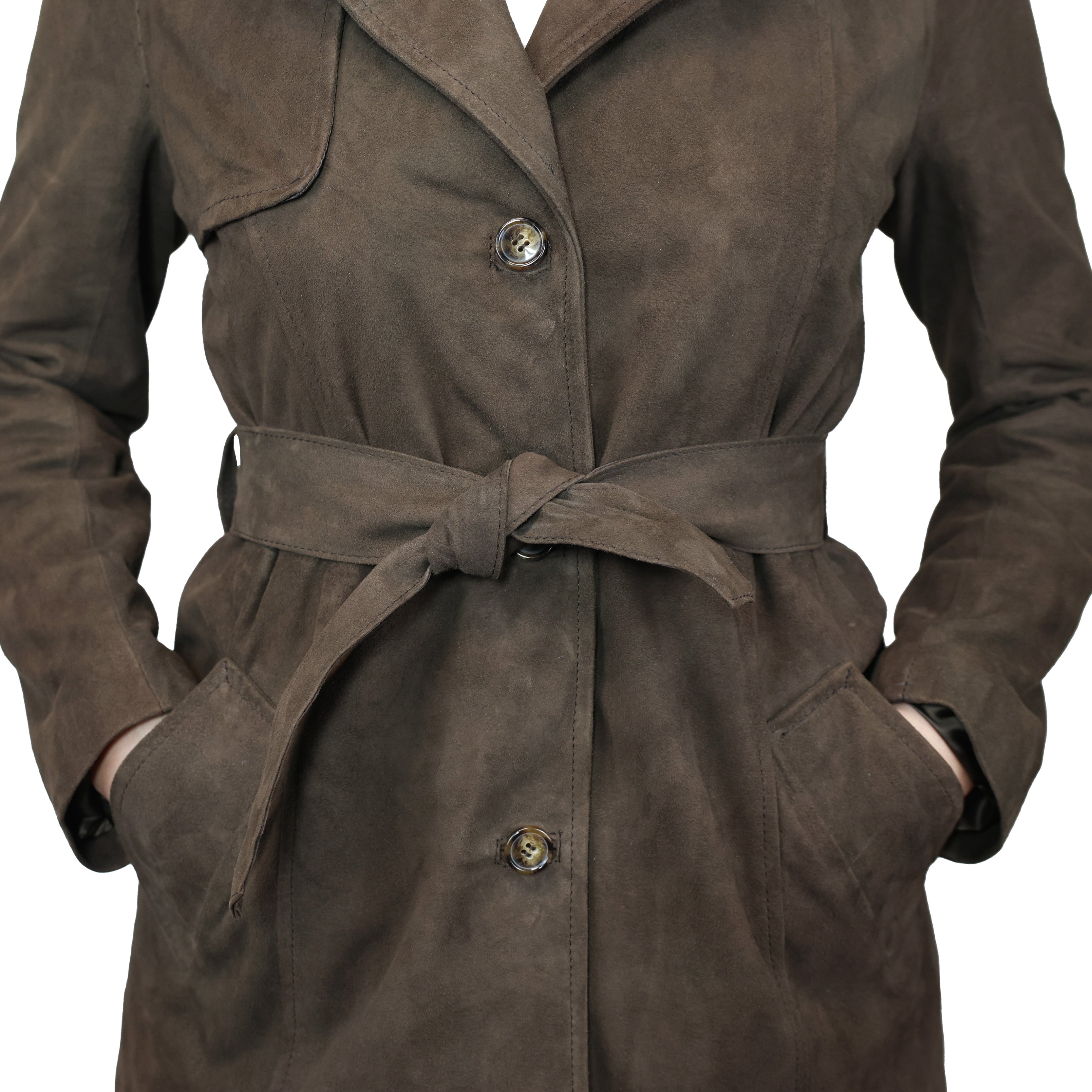 Trench in pelle TRHPSUB