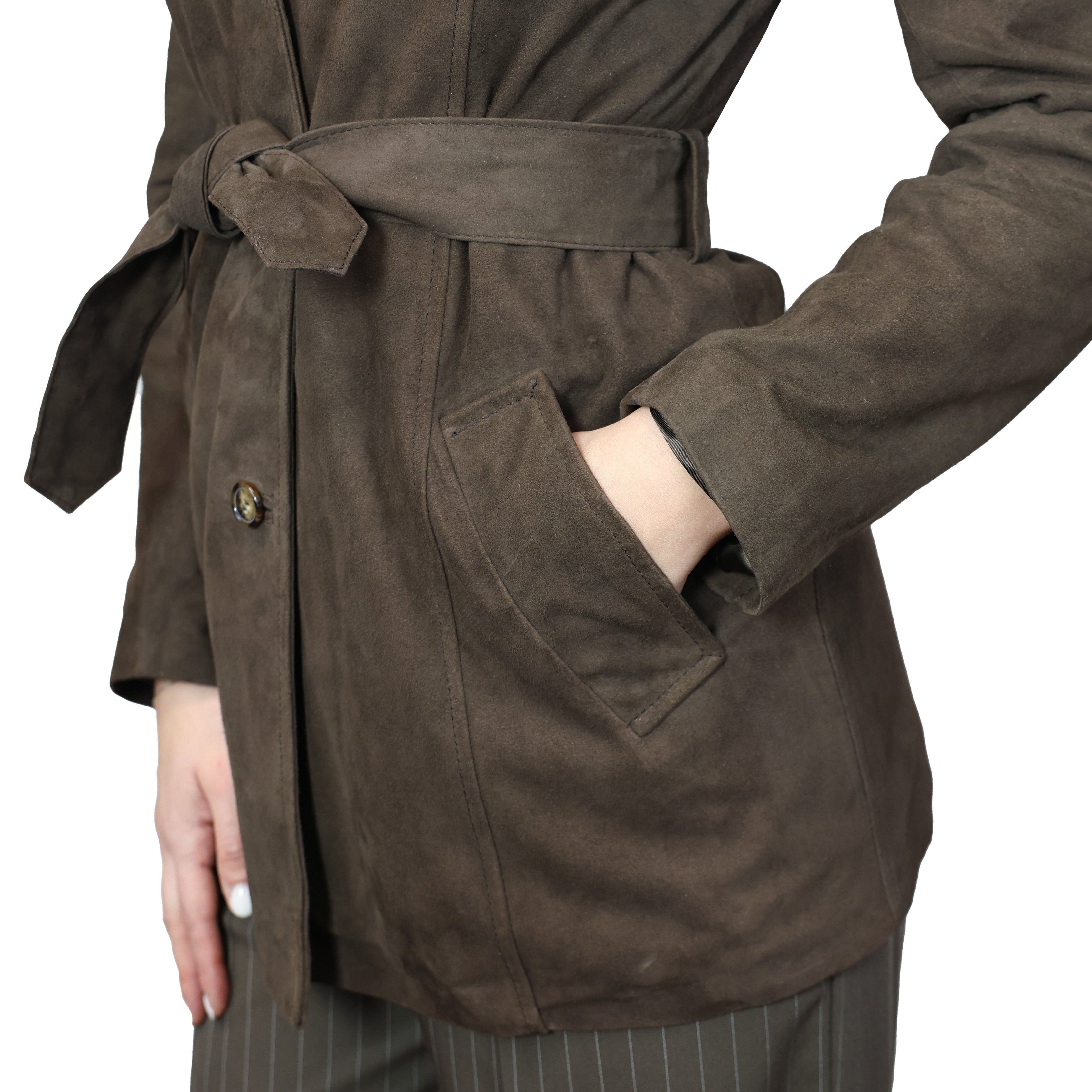 Trench in pelle TRHPSUB