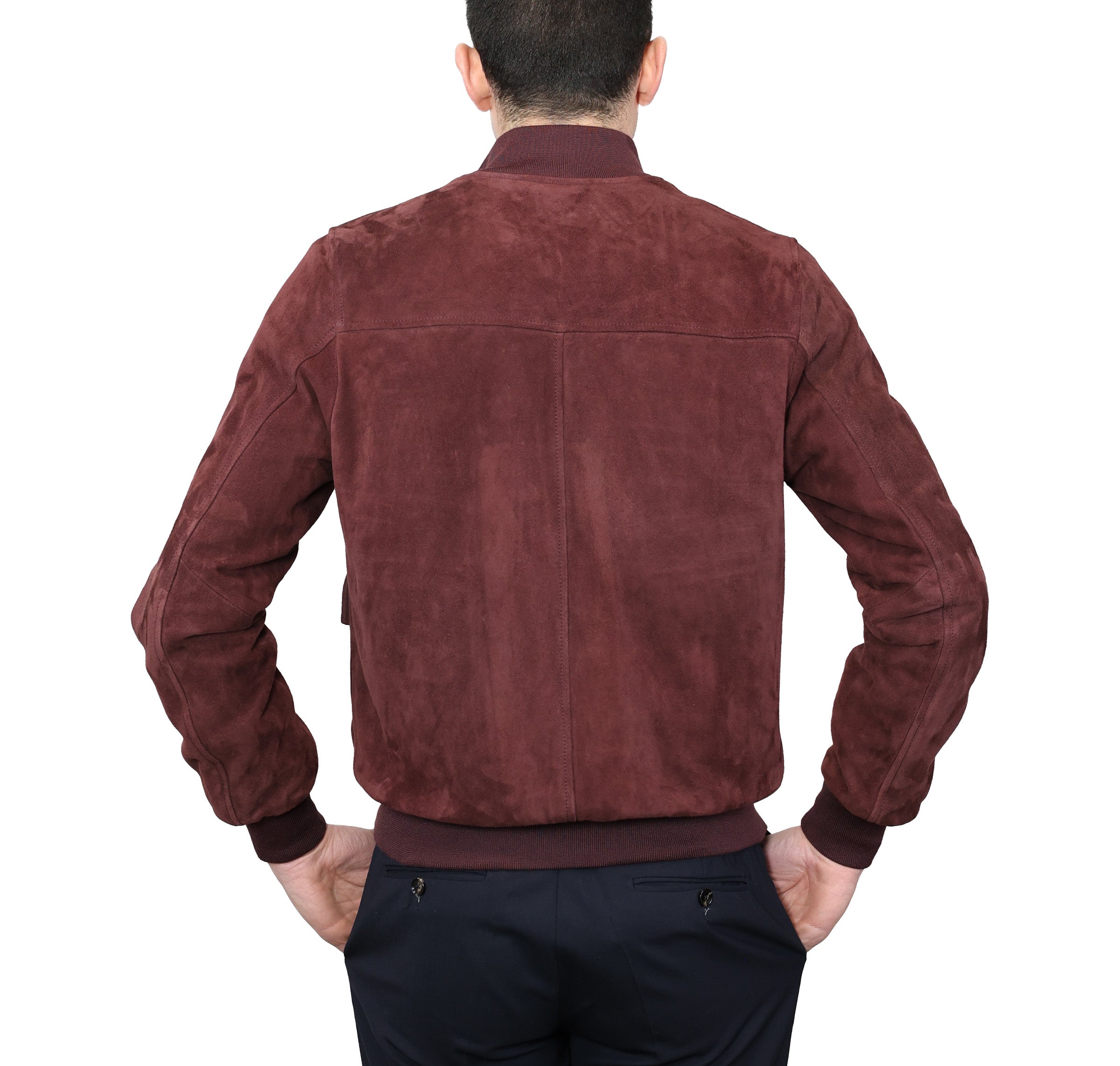 98PSUBX chaqueta bomber de cuero