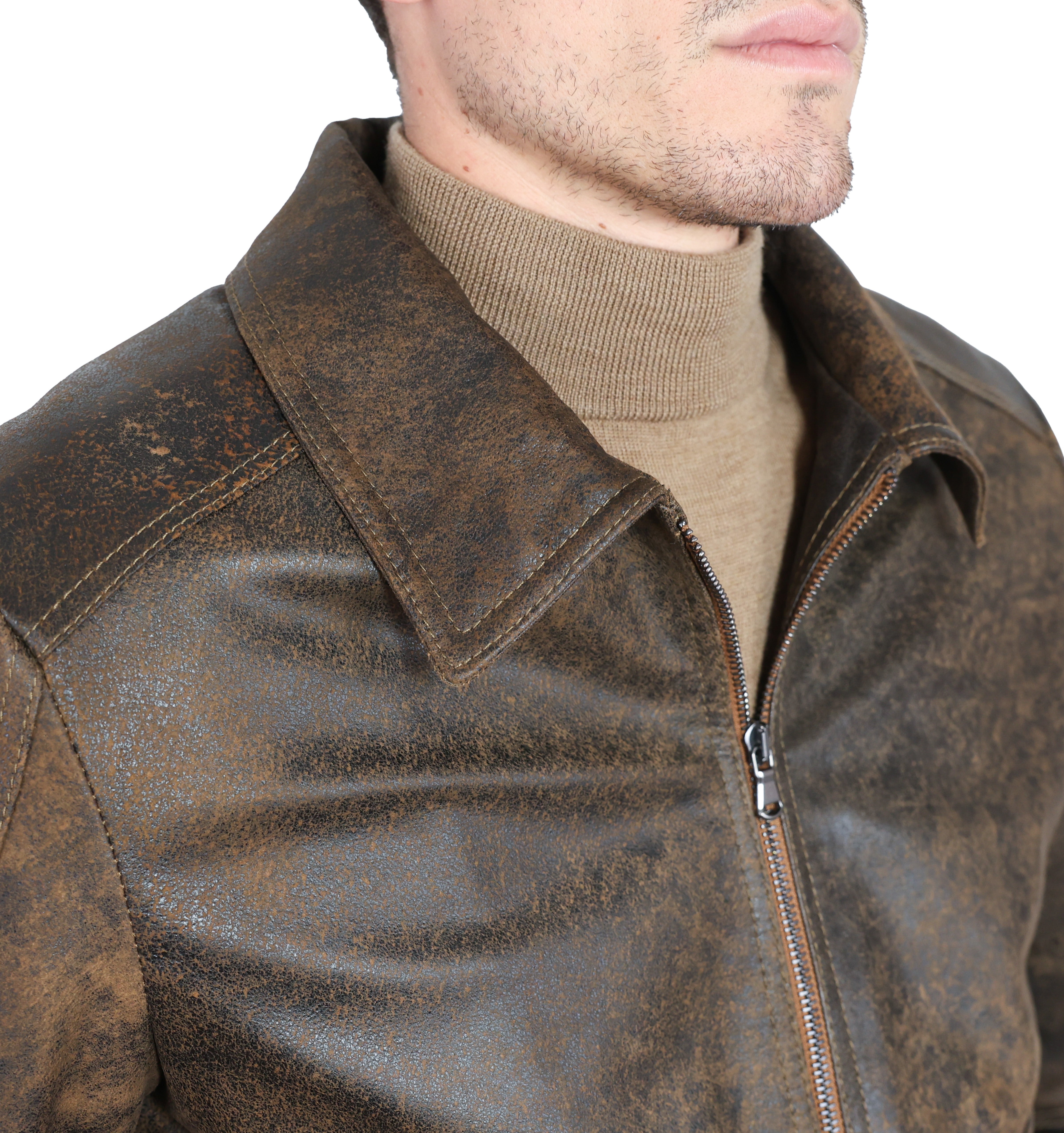 Lederjacke 86LMABR