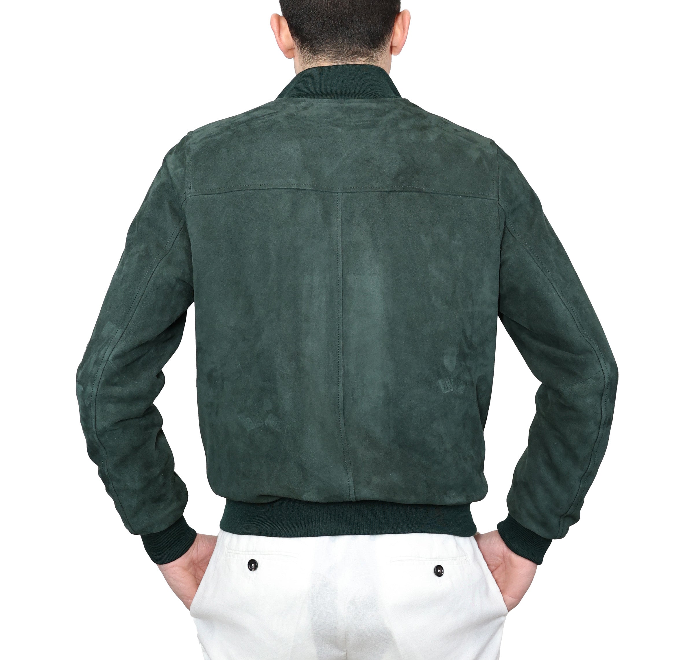 98PSUVP chaqueta bomber de cuero
