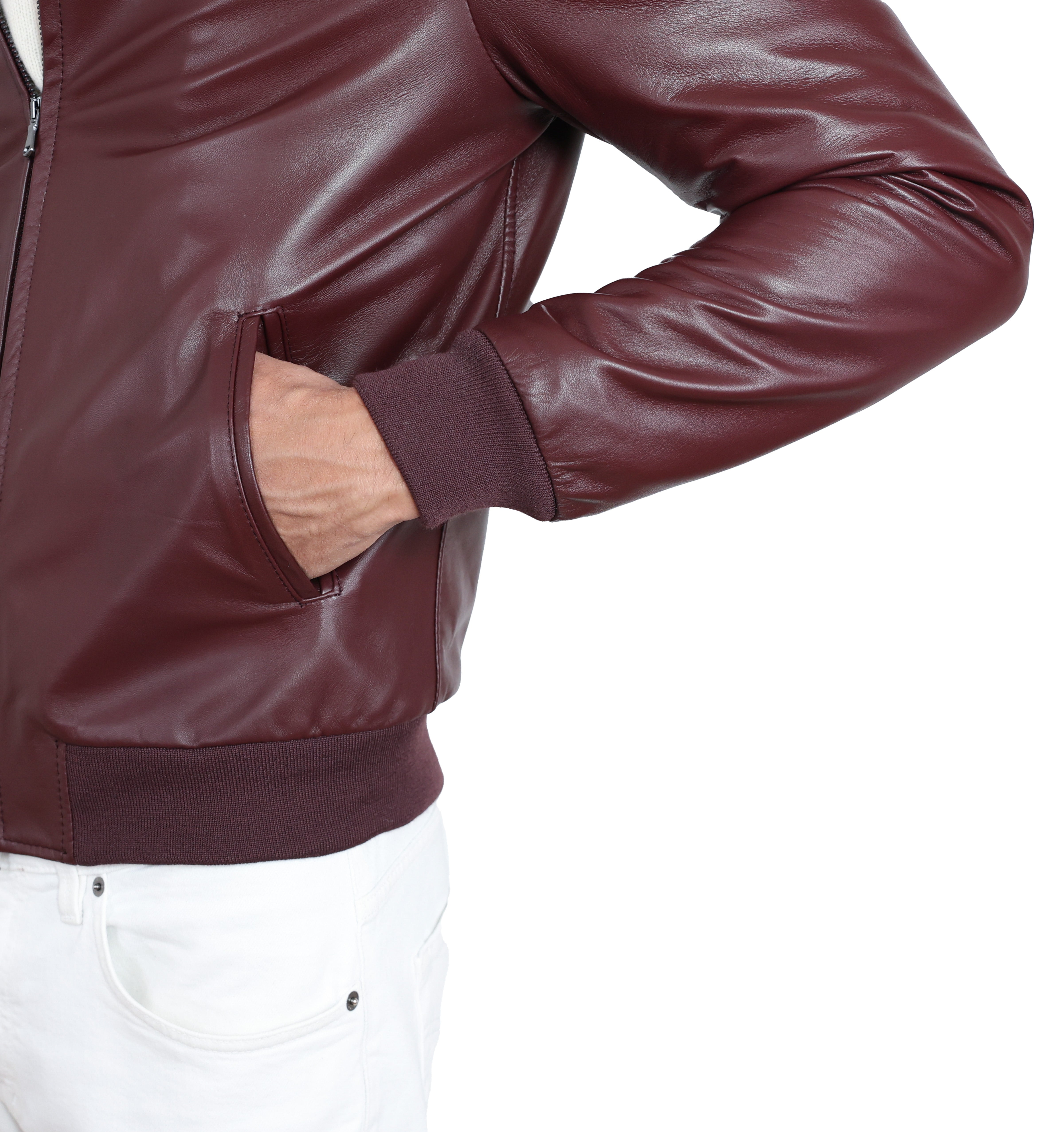 Lederjacke 89LNANE