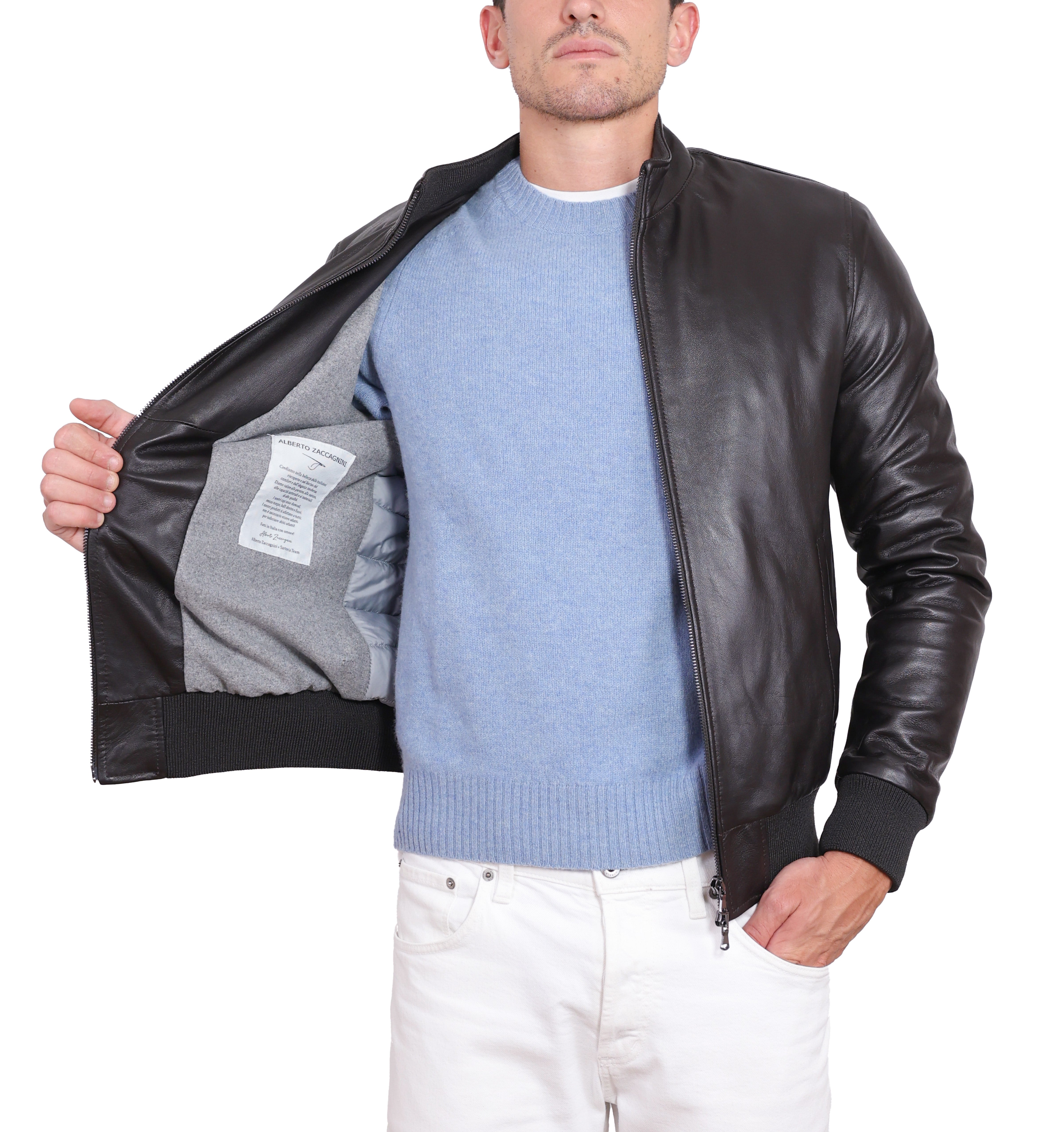 Lederjacke 89LNANE