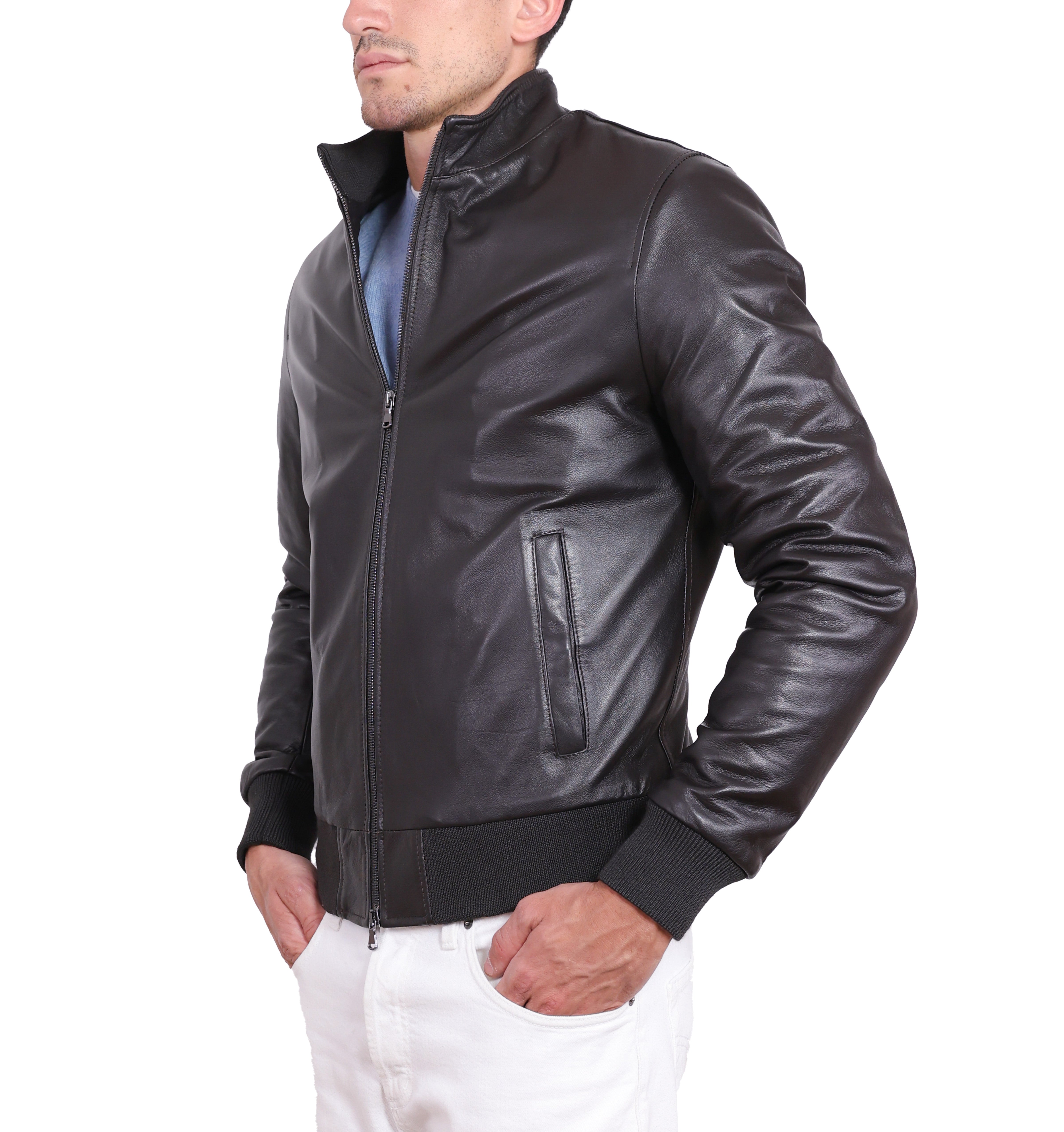 Lederjacke 89LNANE
