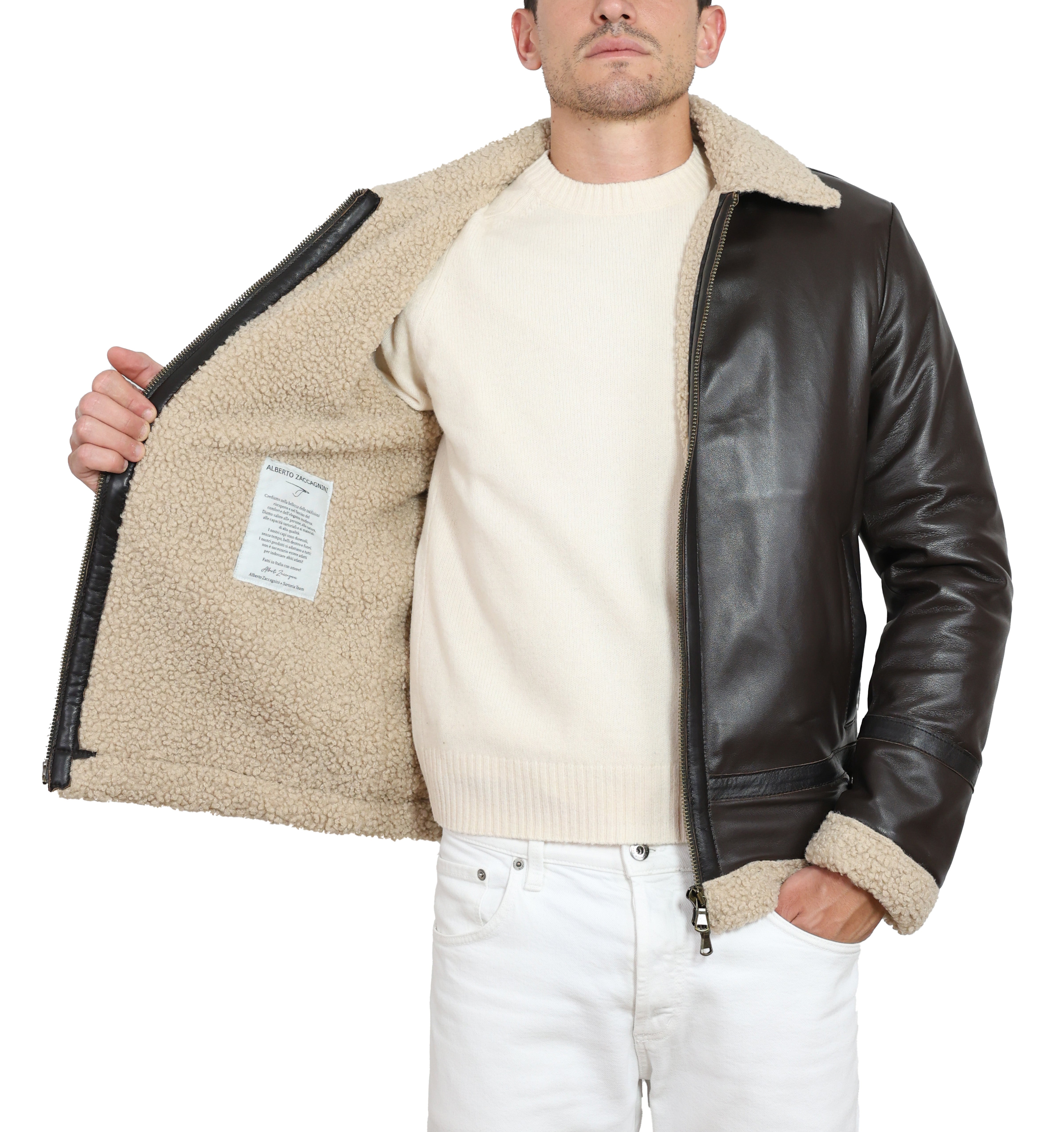 Biker in pelle 73LNECB