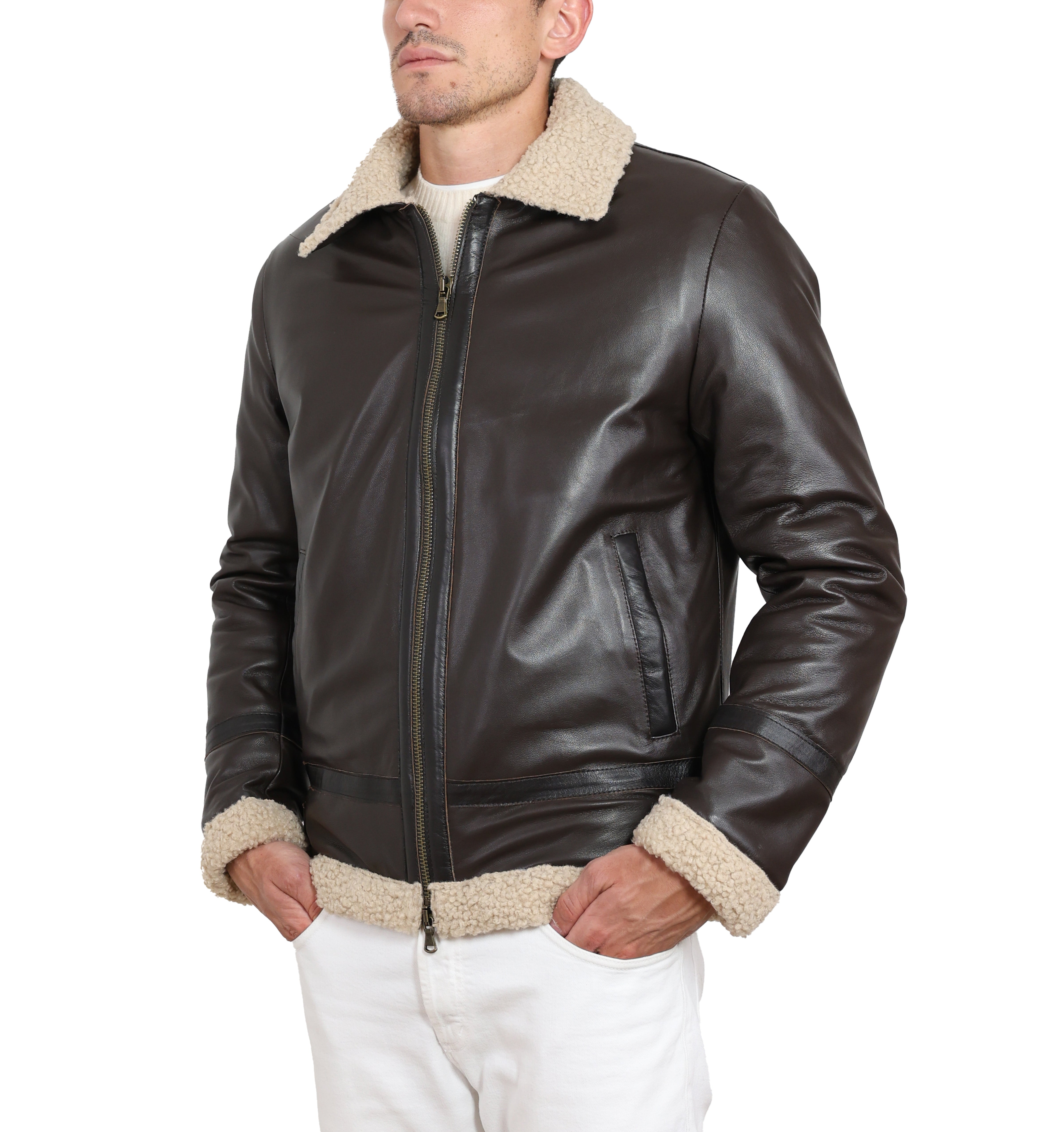 Biker in pelle 73LNECB