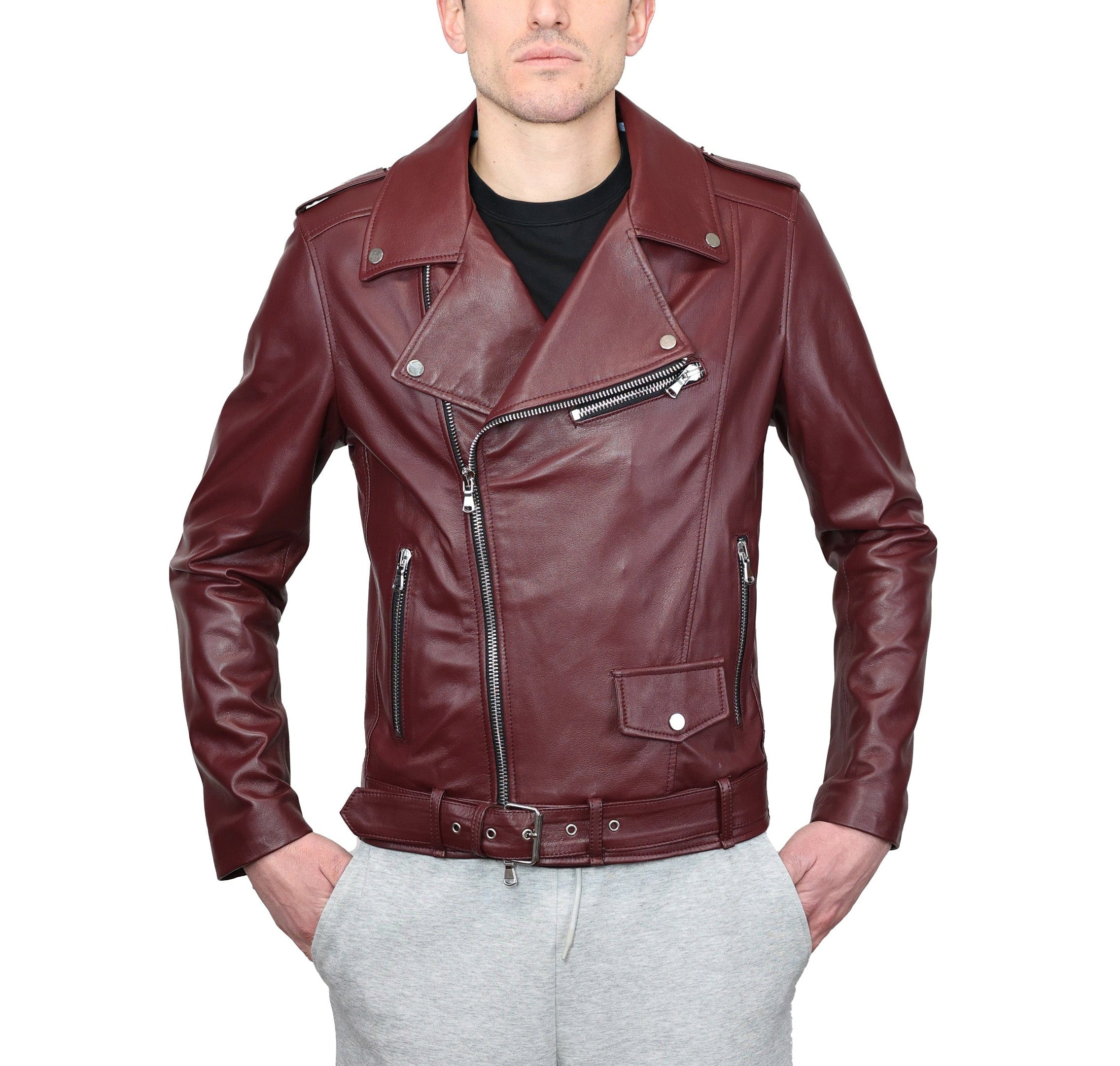 Chiodo in pelle 601NABX