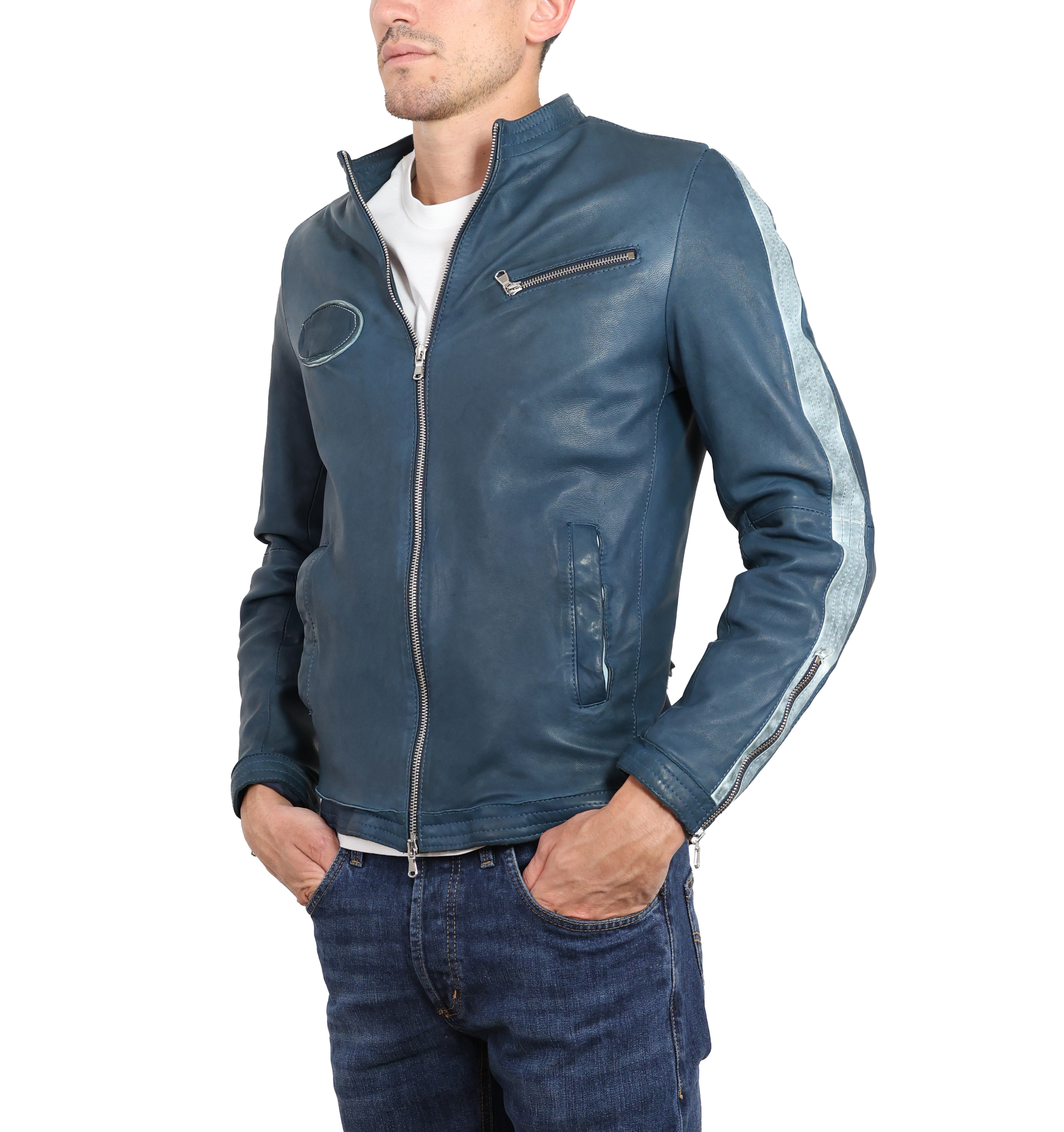 Biker in pelle 58WNABL