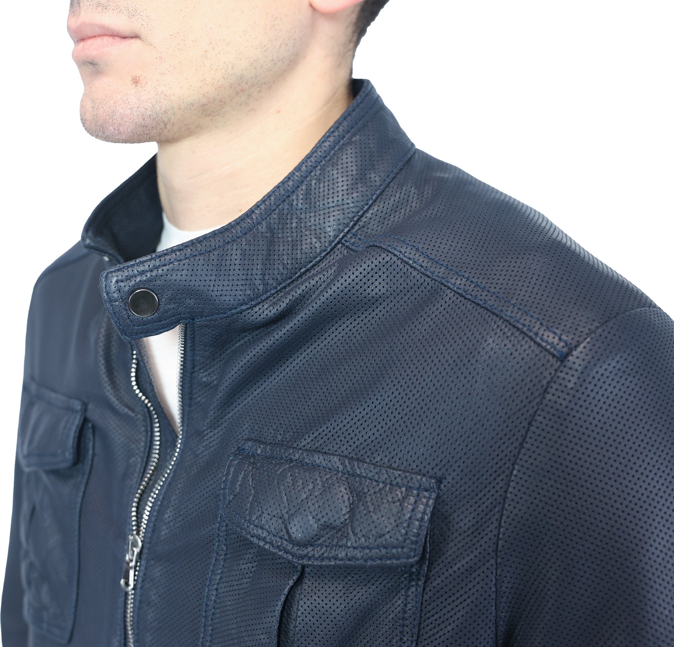 Giacca in pelle 49PWNFM