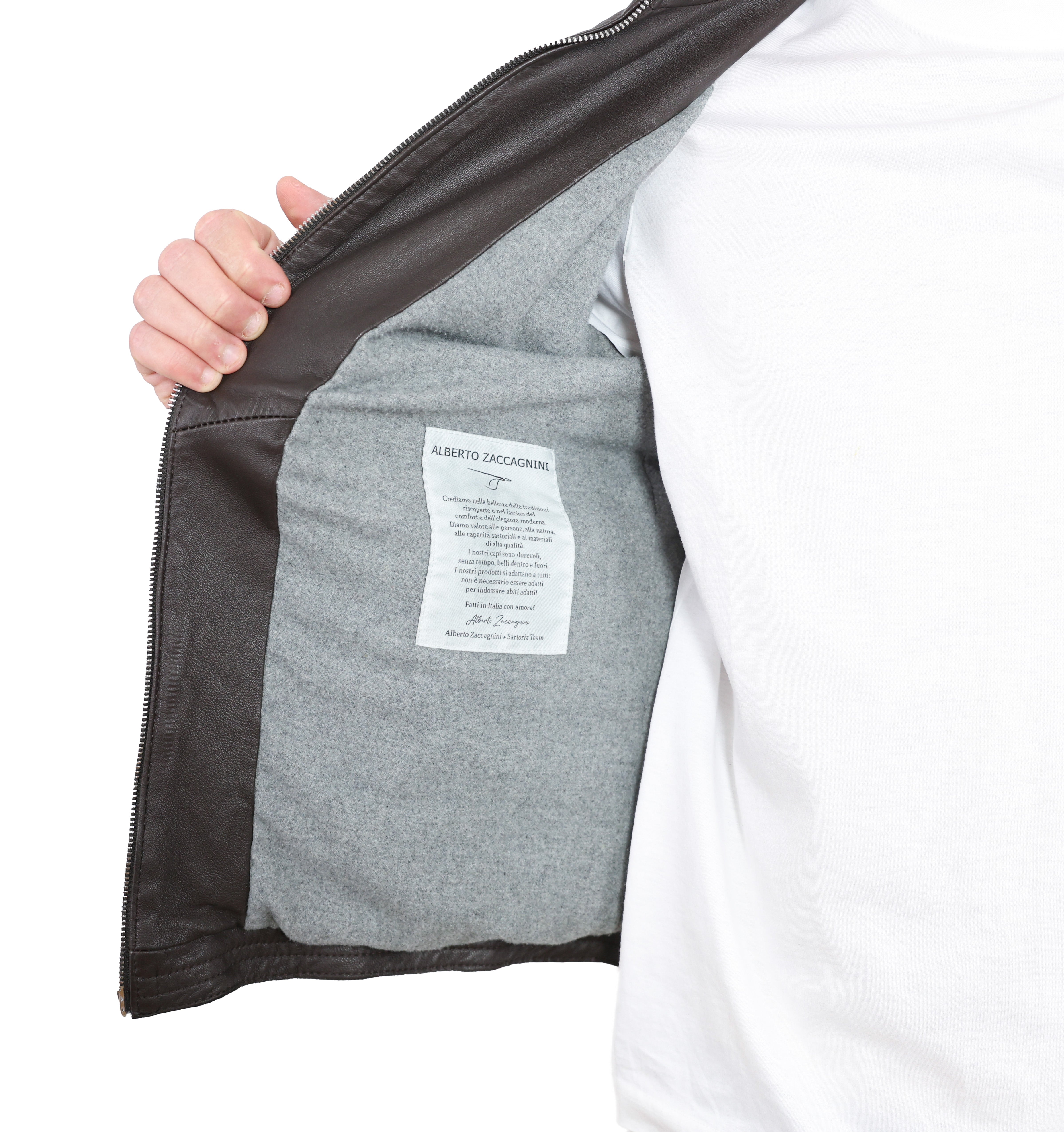 Biker in pelle 58WNABR