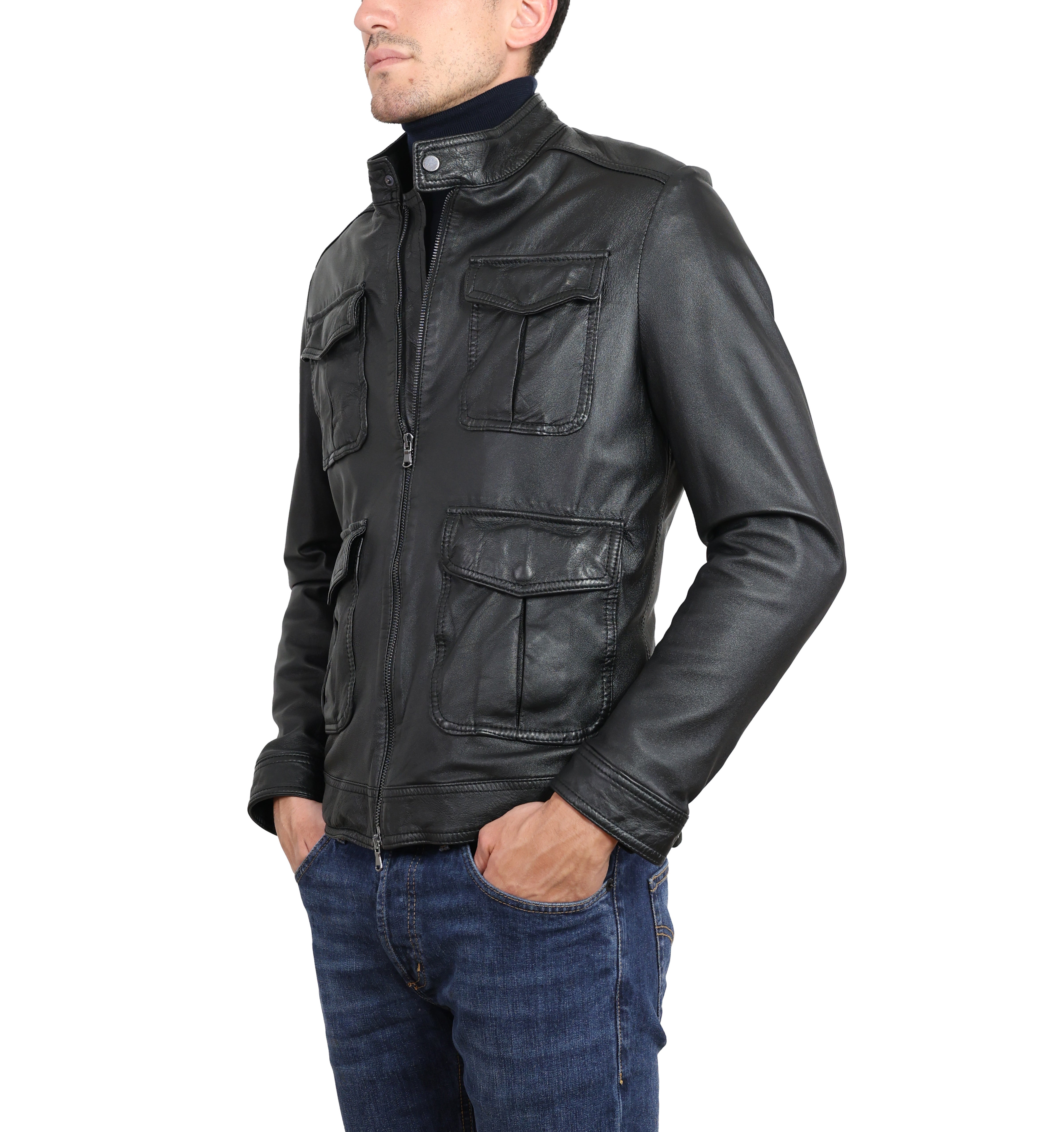Veste en cuir 49PWNFM